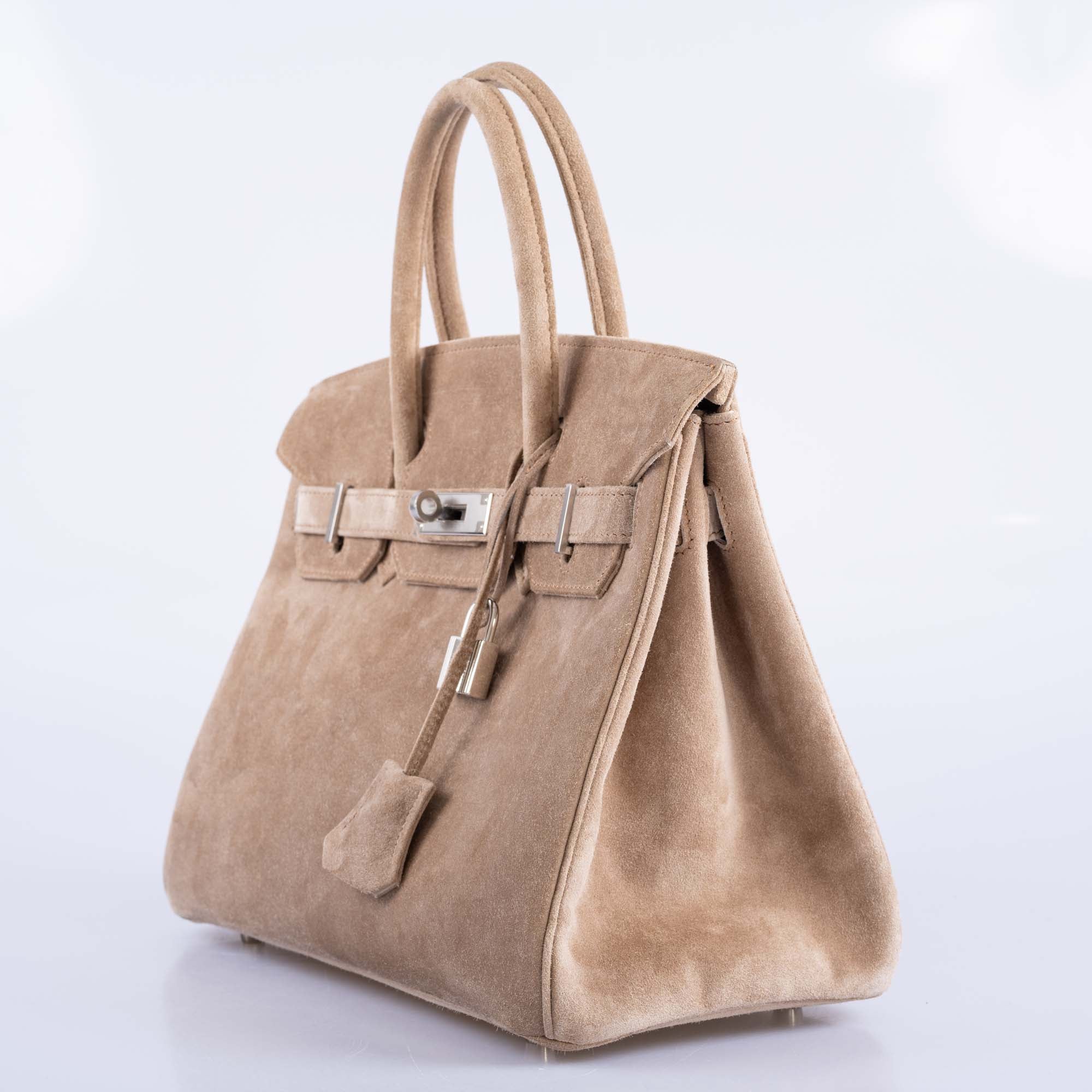 Hermès Birkin 30 Gris Perle Doblis Palladium Hardware