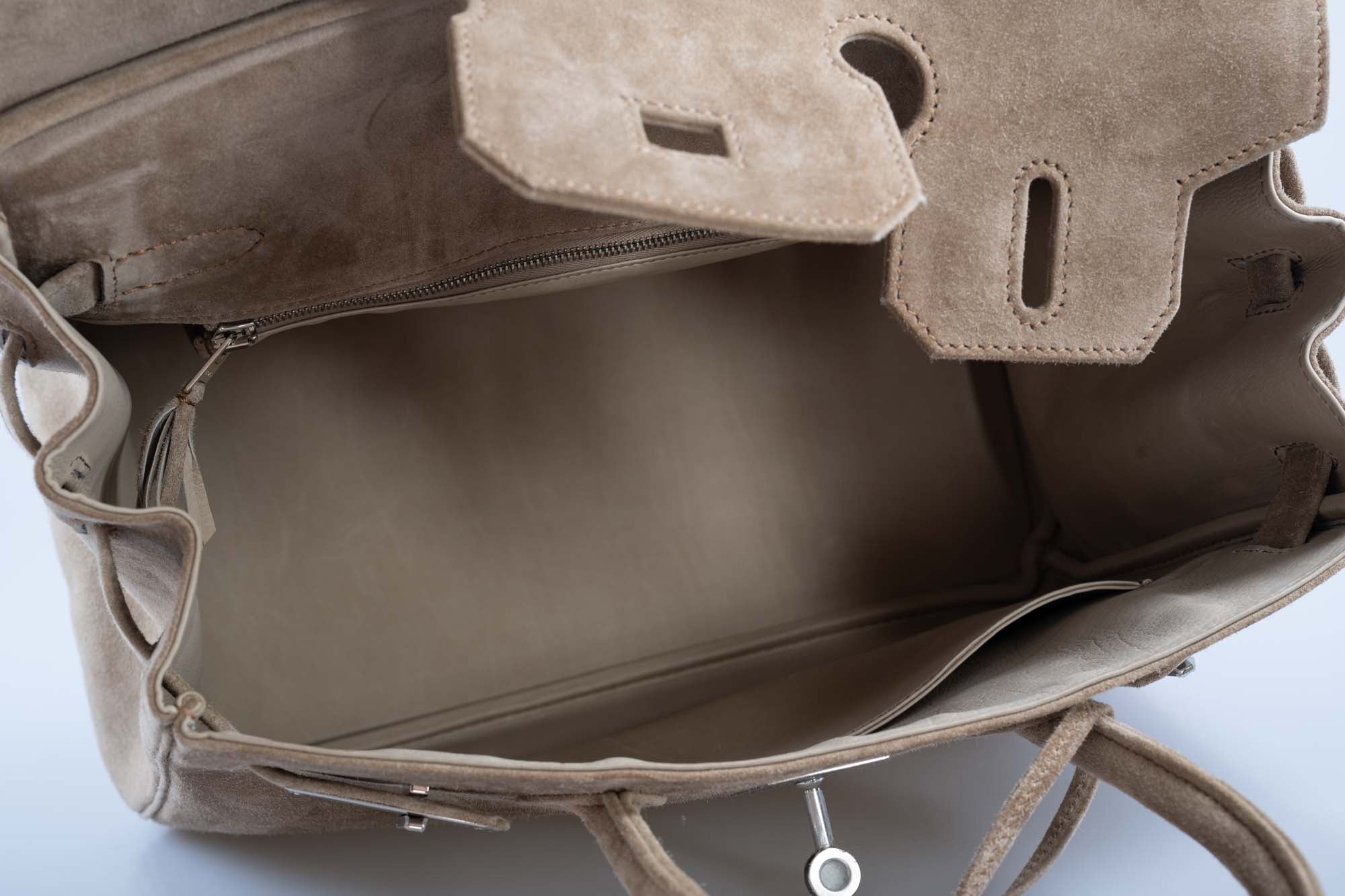 Hermès Birkin 30 Gris Perle Doblis Palladium Hardware