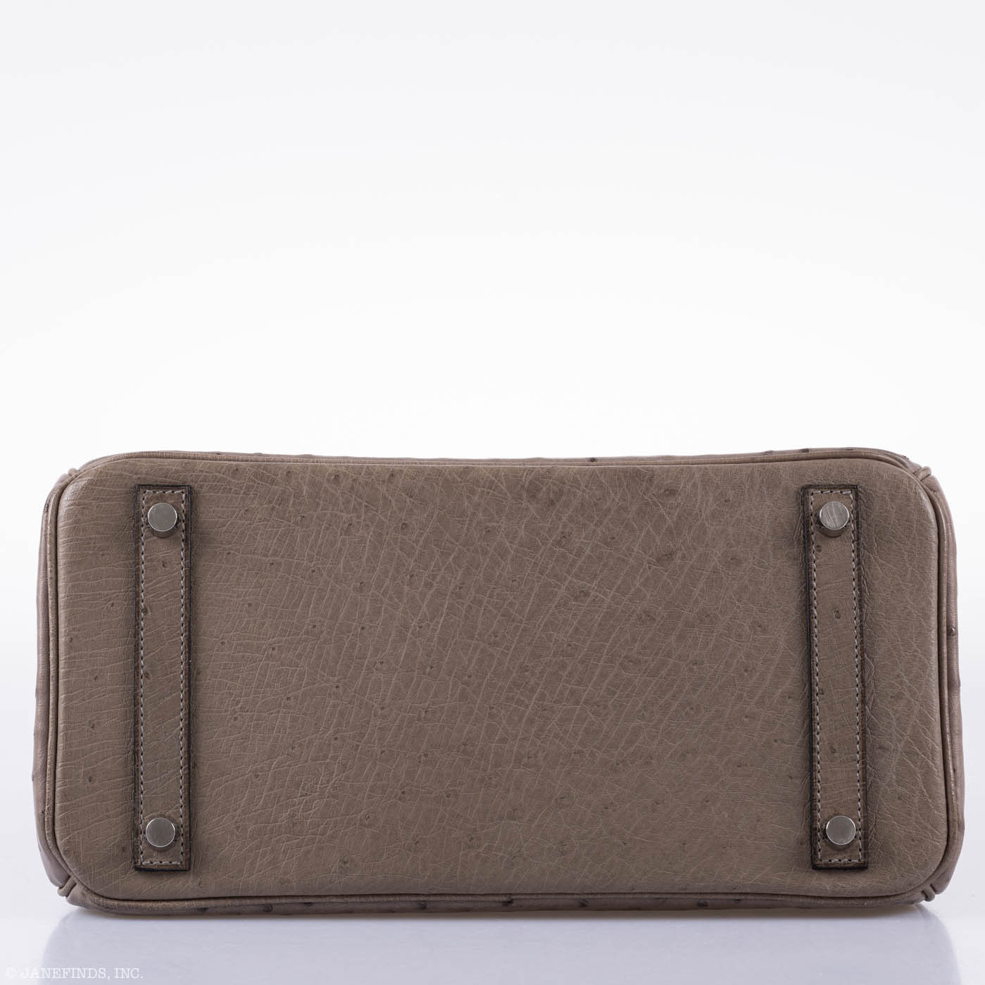 Hermès Birkin 30 Gris Tourterelle Ostrich Palladium Hardware