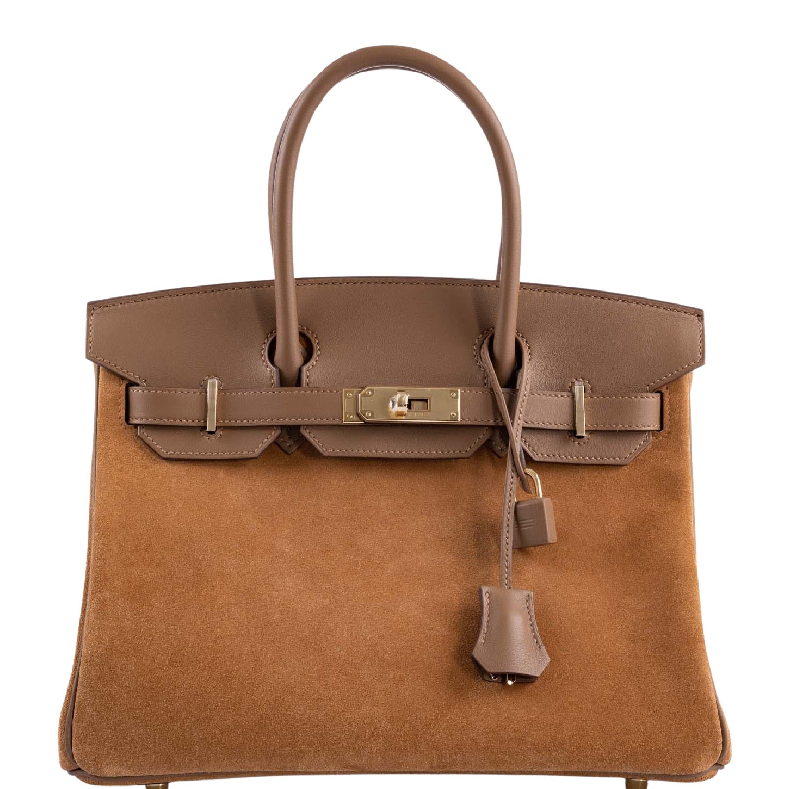 Limited Edition Argile Suede and Swift Grizzly Birkin 35