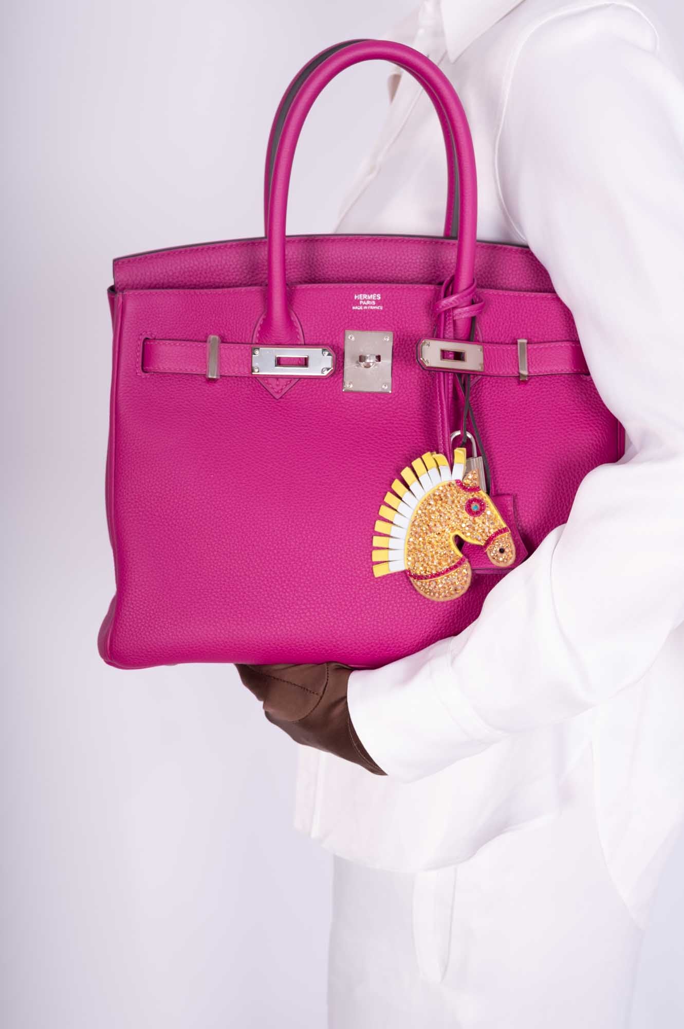 Hermès Birkin 30 Magnolia Togo Palladium Hardware
