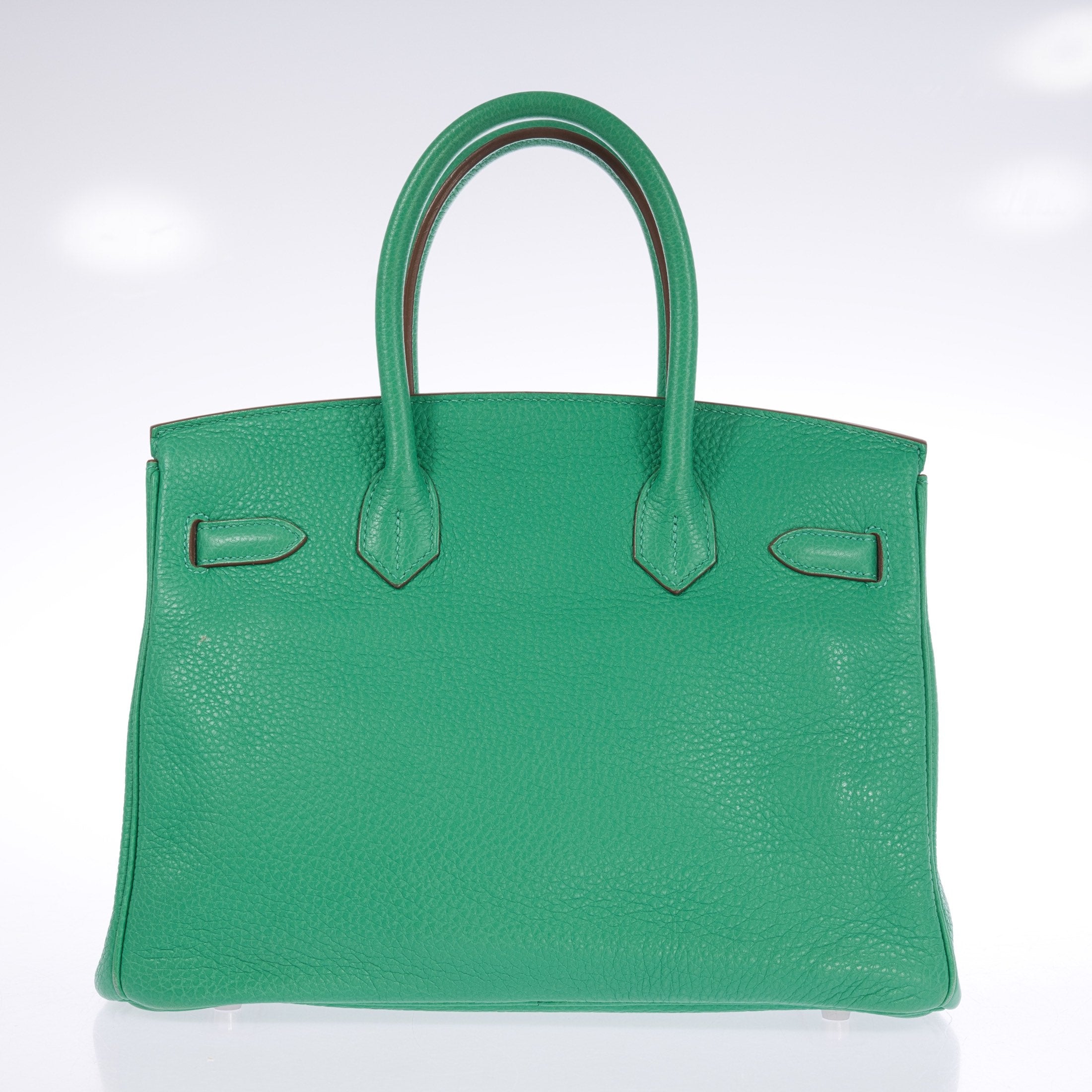 Hermès Birkin 30 Menthe Clemence with Palladium Hardware