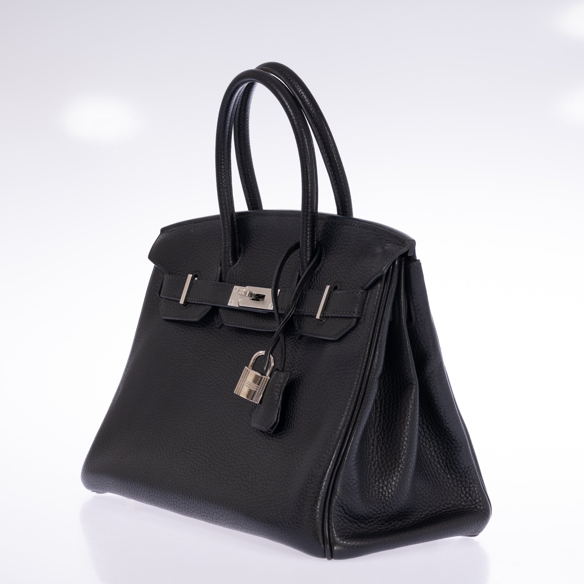 Hermès Birkin 30 Noir Togo Palladium Hardware