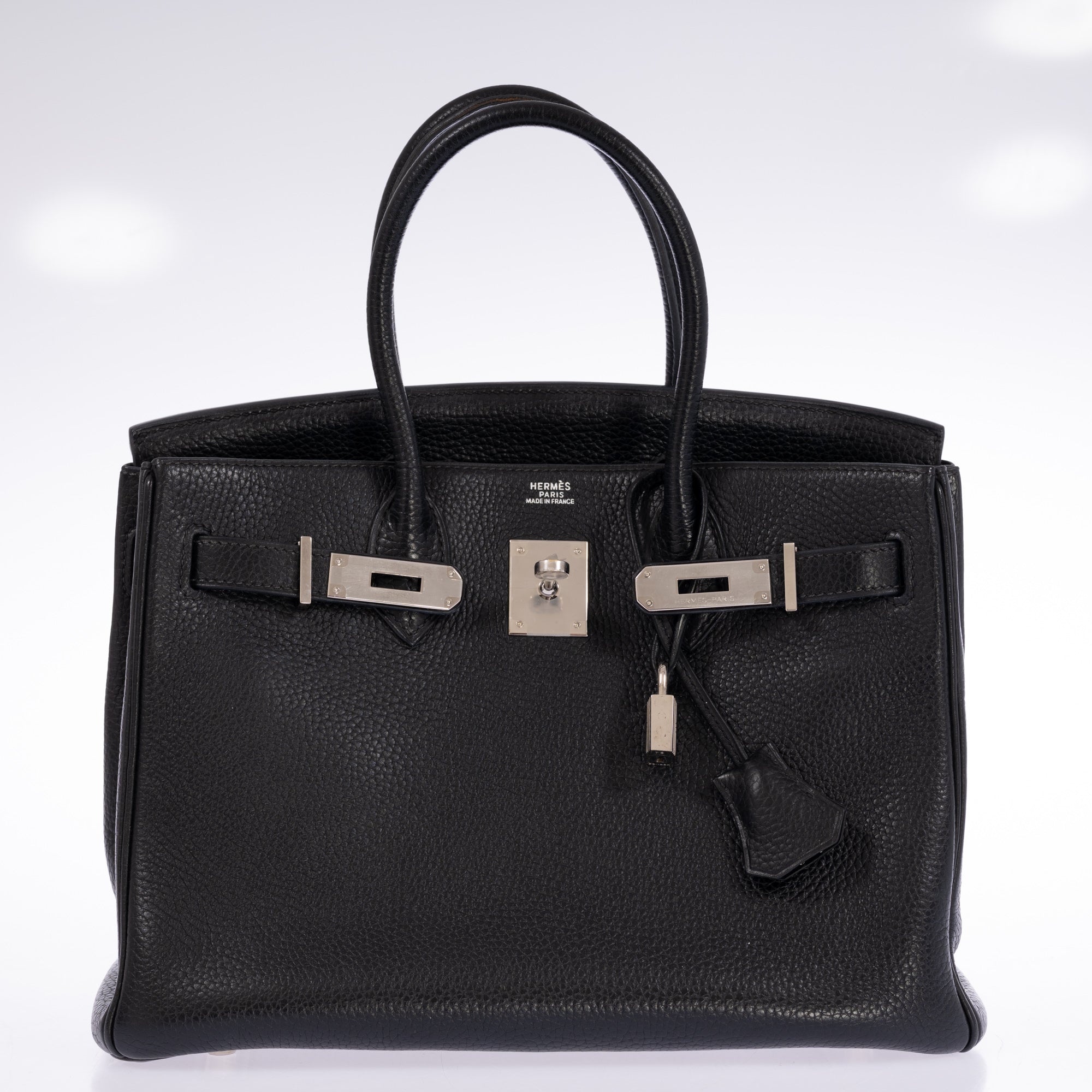 Hermès Birkin 30 Noir Togo Palladium Hardware