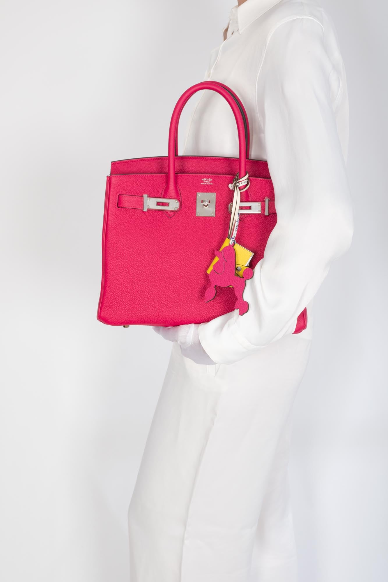 Hermès Birkin 30 Rose Mexico Togo Palladium Hardware