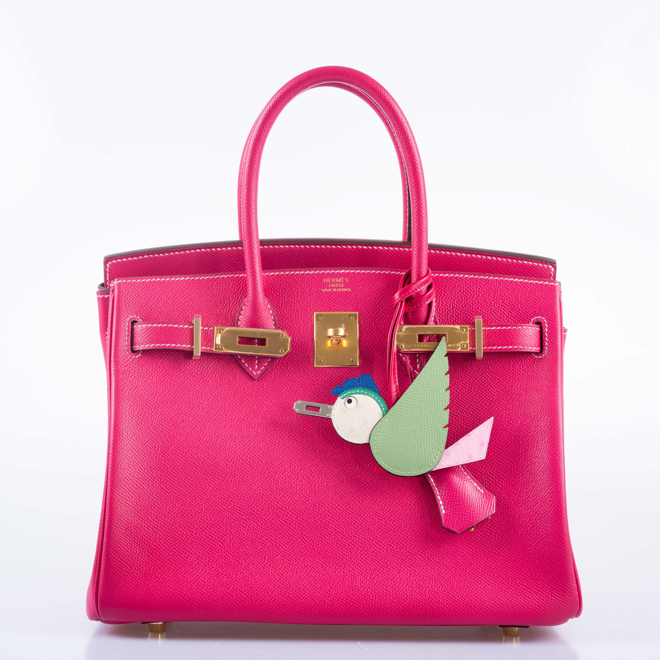 Hermès Birkin 30 Rose Tyrien Epsom Gold Hardware