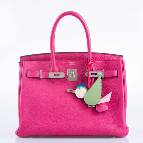 Hermès Birkin 30 Rose Tyrien Epsom Gold Hardware