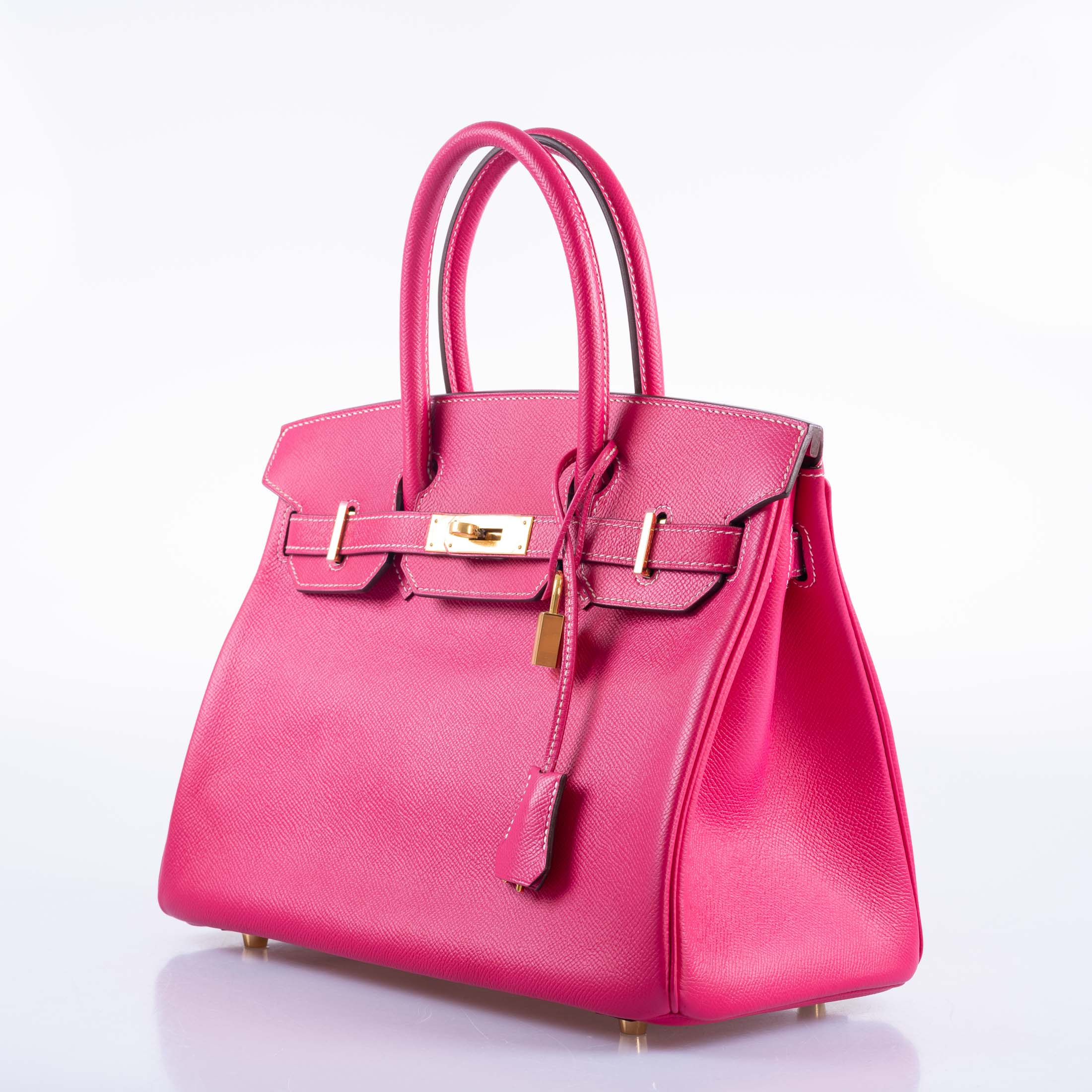 Hermès Birkin 30 Rose Tyrien Epsom Gold Hardware