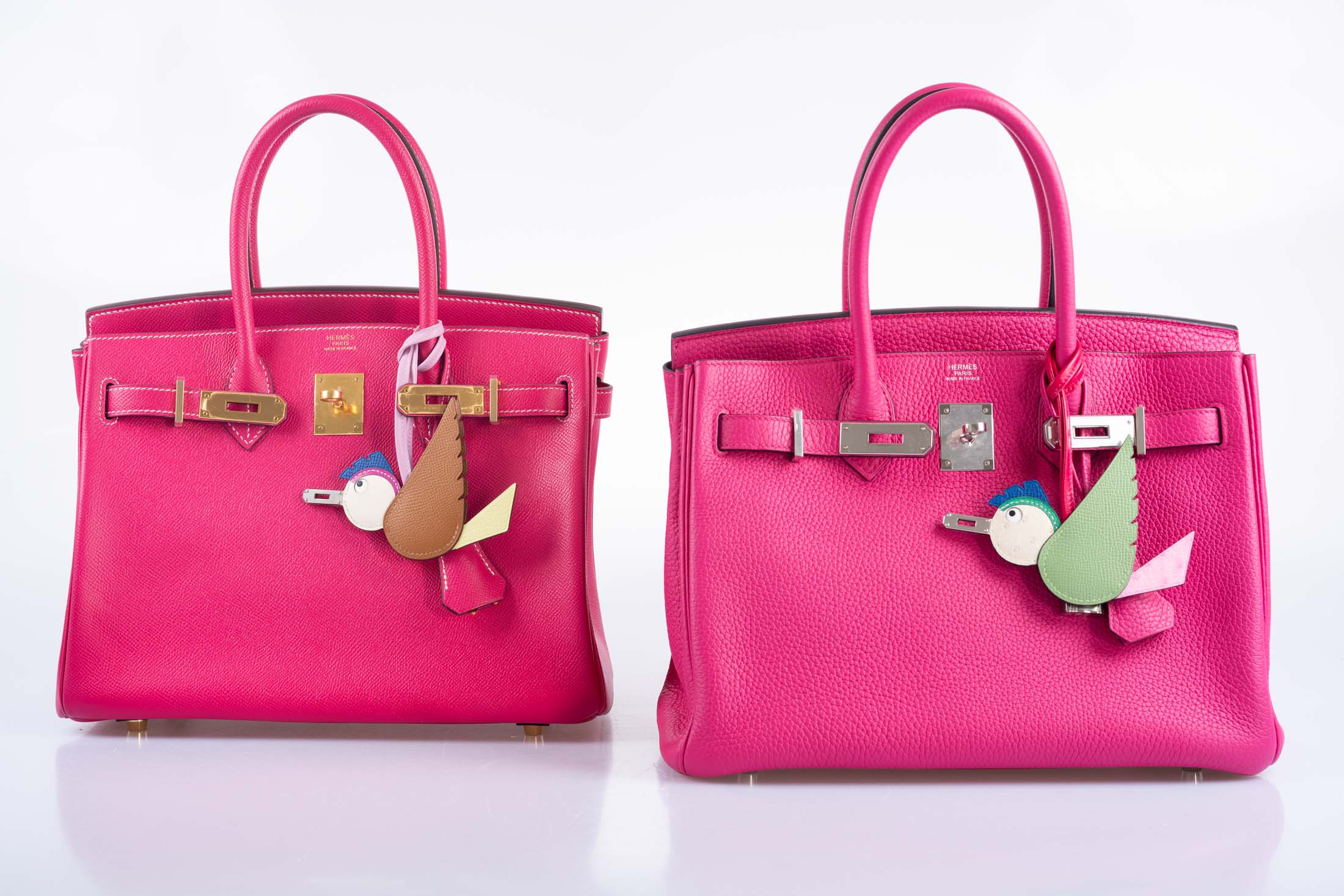 Hermès Birkin 30 Rose Tyrien Epsom Gold Hardware