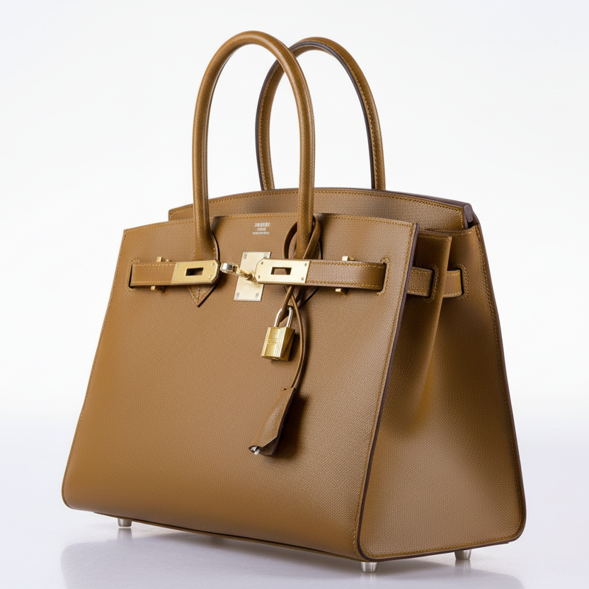 Hermès Birkin 30 Sellier Bronze Doré Madame Gold Hardware