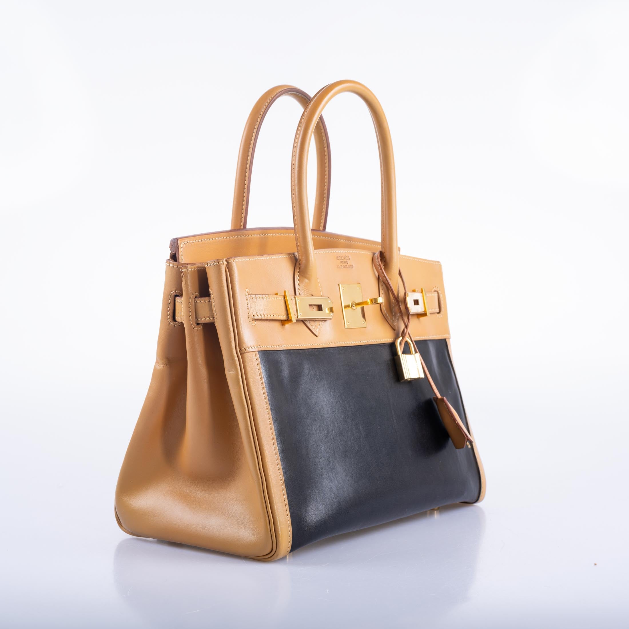 Hermès Birkin 30 Vintage Limited Edition Natural Amazonia with Gold Hardware