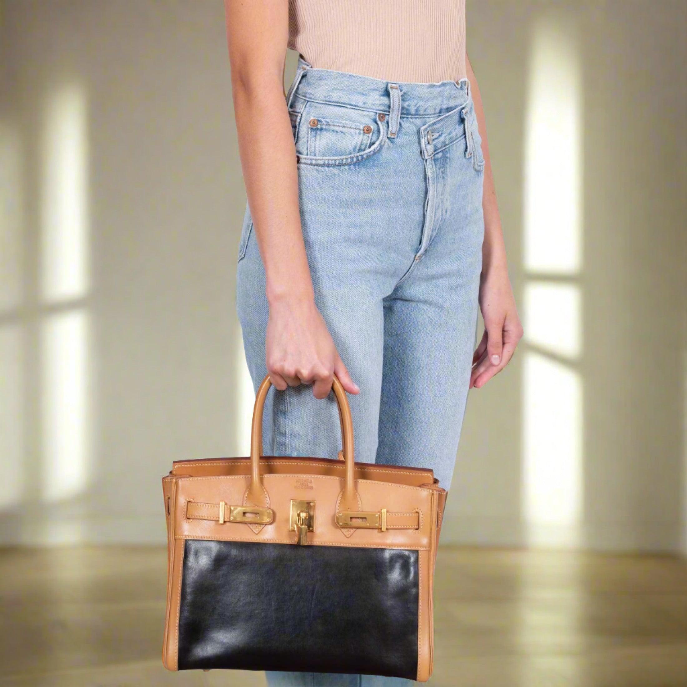 Hermès Birkin 30 Vintage Limited Edition Natural Amazonia with Gold Hardware