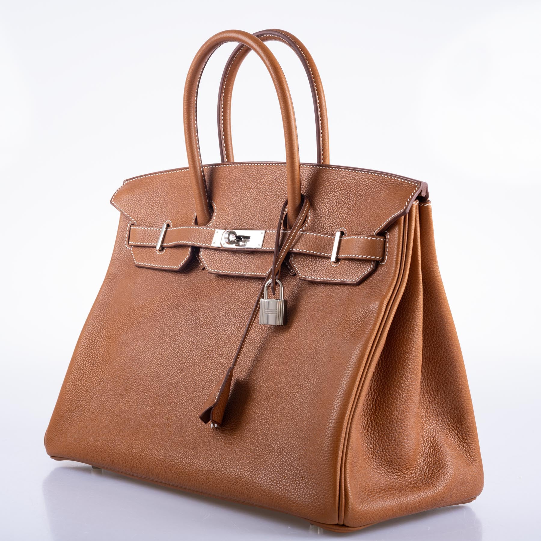 Hermès Birkin 35 Barenia Faubourg Palladium Hardware