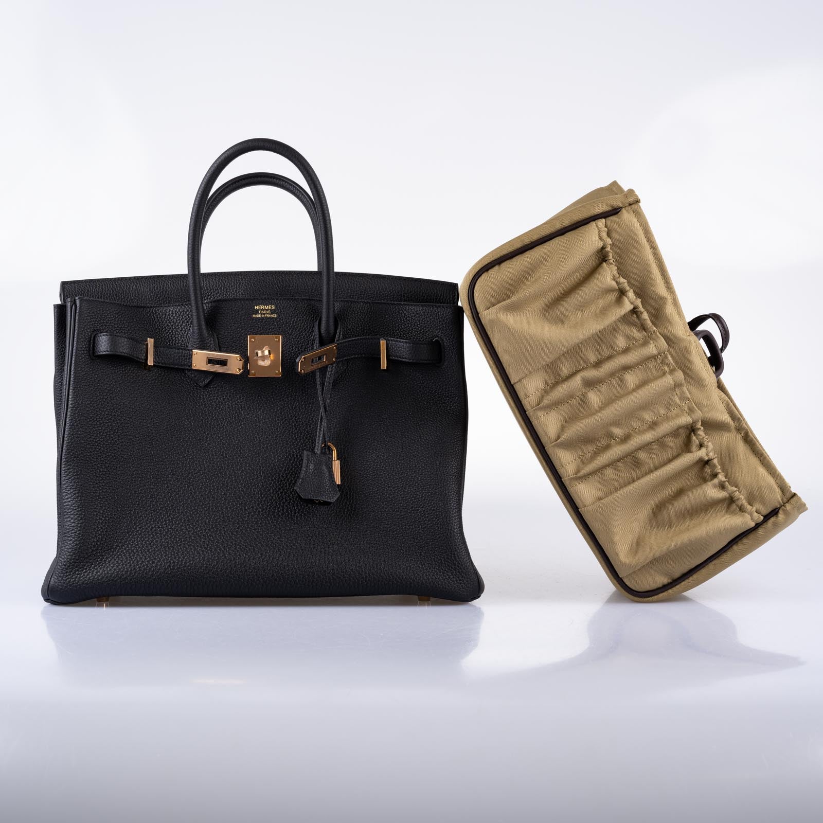 Hermès Birkin 35 Black Togo Rose Gold Hardware