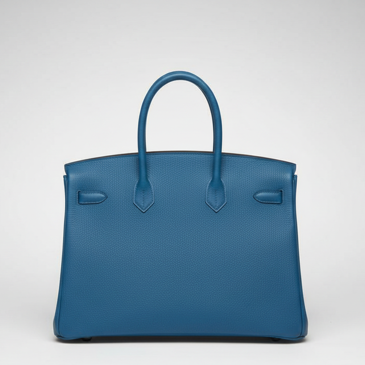 Hermès Birkin 35 Bleu de Galice Togo Gold Hardware