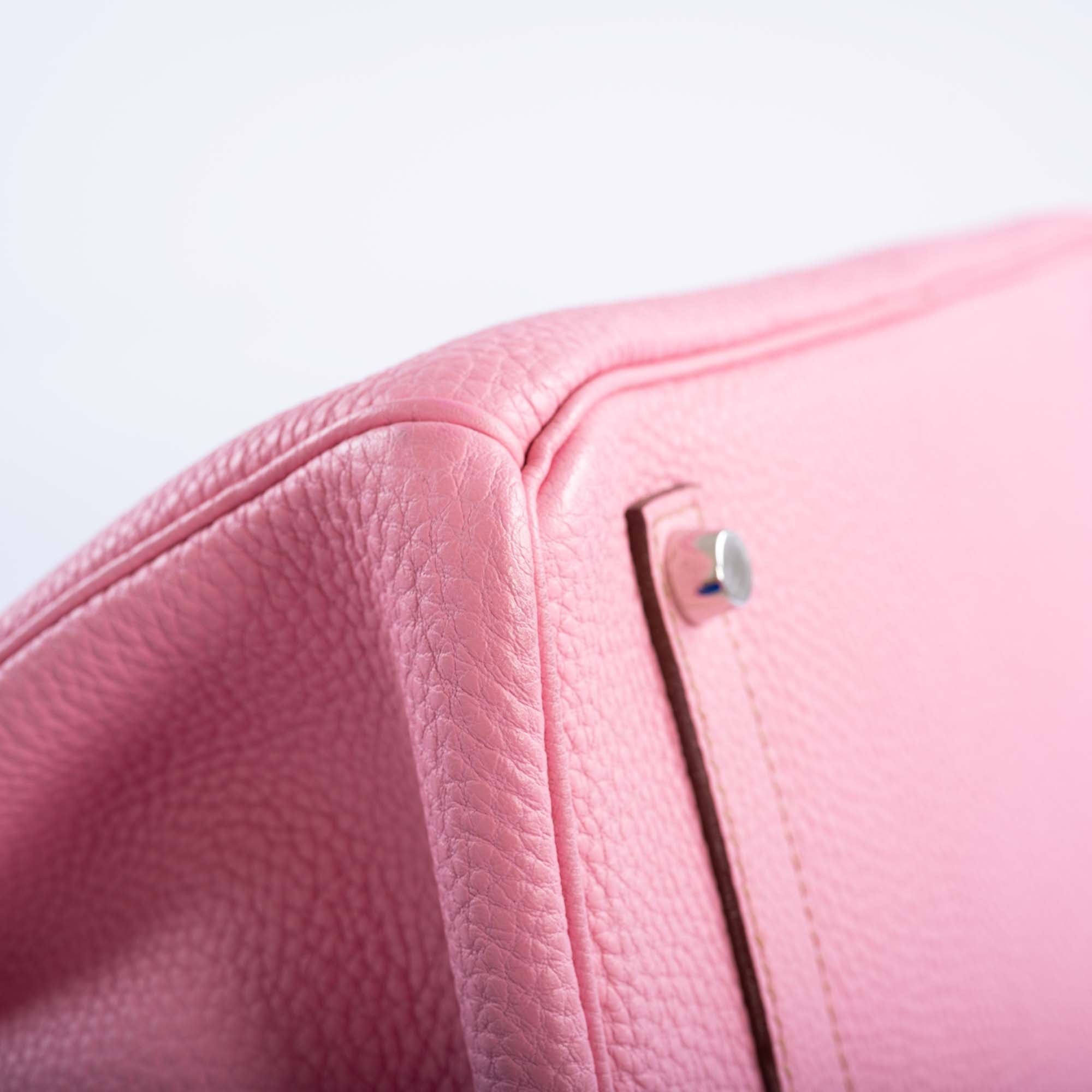 Hermès Birkin 35 "Bubblegum" 5P Pink Togo Palladium Hardware