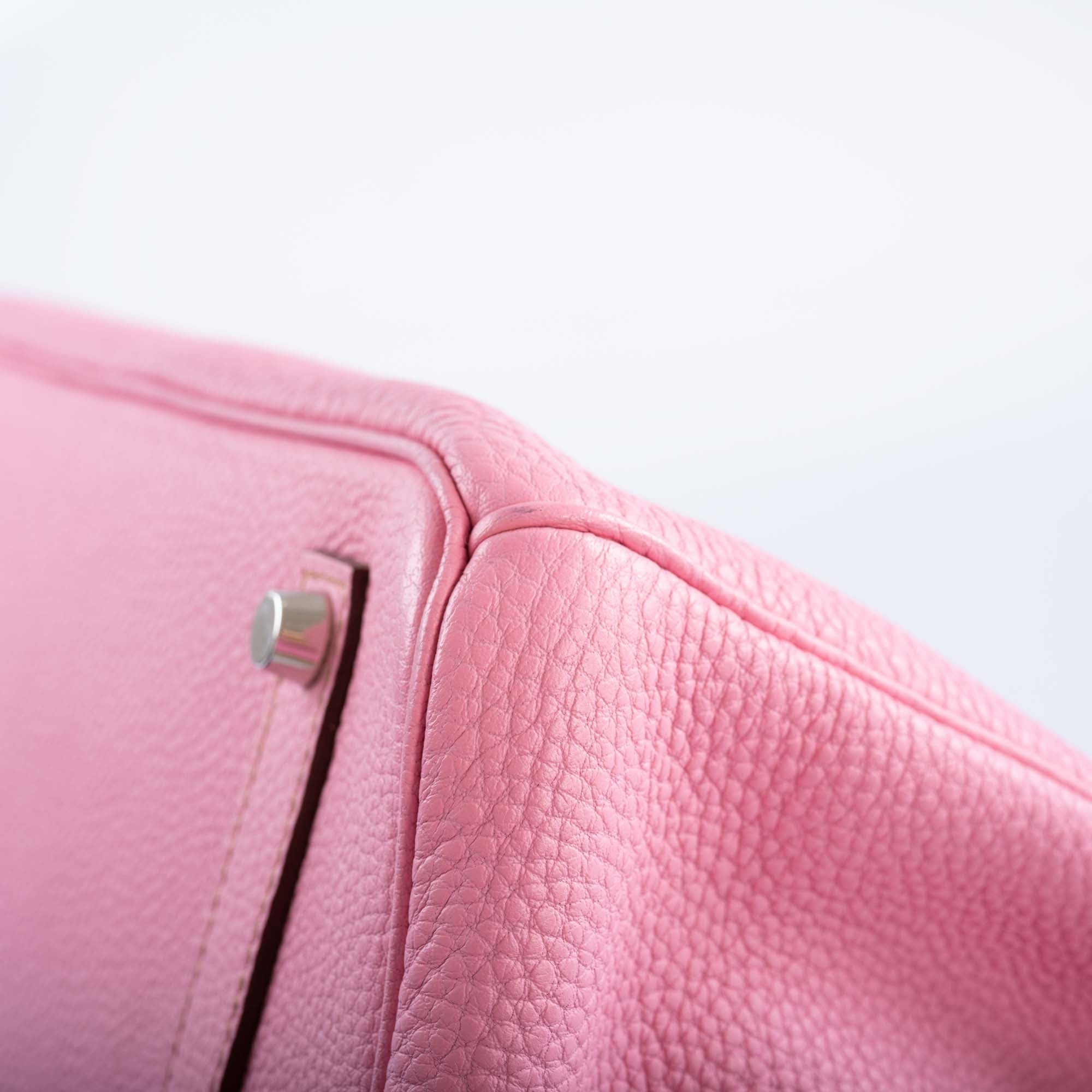 Hermès Birkin 35 "Bubblegum" 5P Pink Togo Palladium Hardware