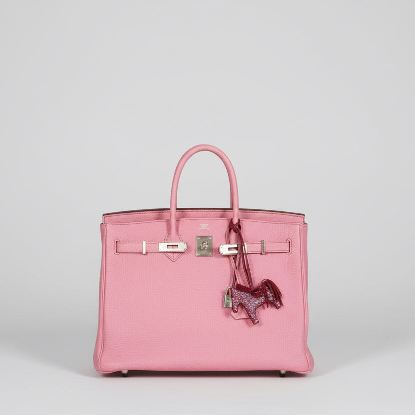 Hermès Birkin 35 "Bubblegum" 5P Pink Togo Palladium Hardware
