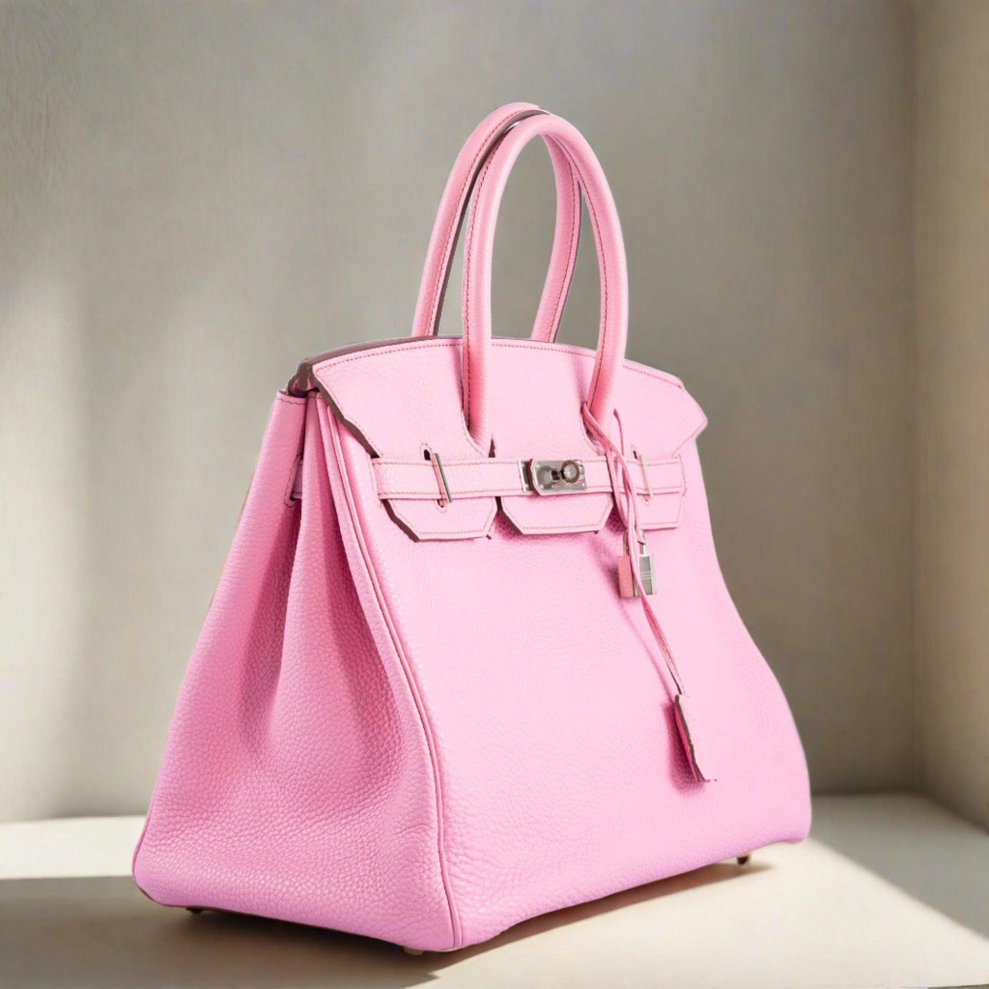 Hermès Birkin 35 Bubblegum 5P Pink Togo Palladium Hardware