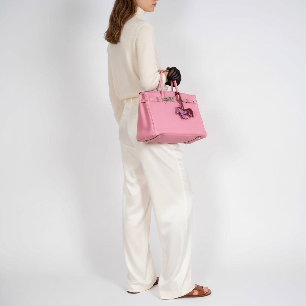 Hermès Birkin 35 "Bubblegum" 5P Pink Togo Palladium Hardware