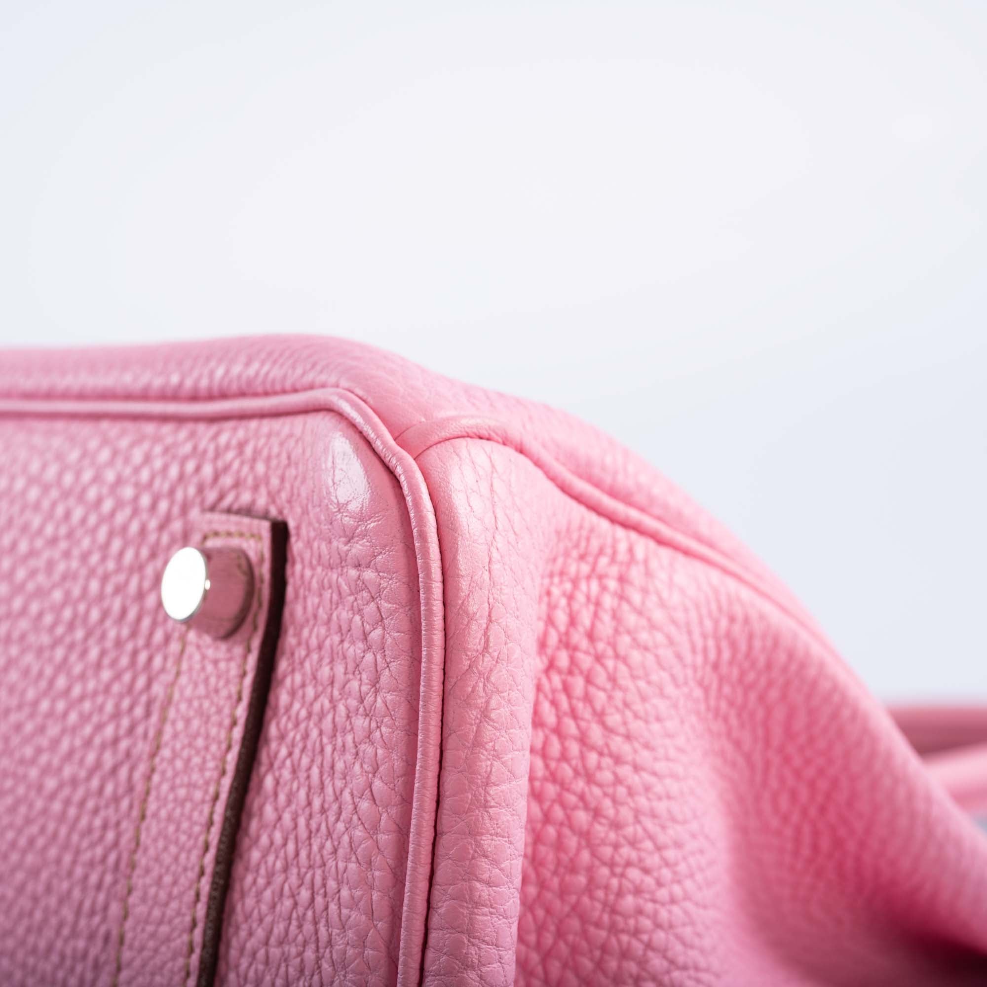 Hermès Birkin 35 "Bubblegum" 5P Pink Togo Palladium Hardware