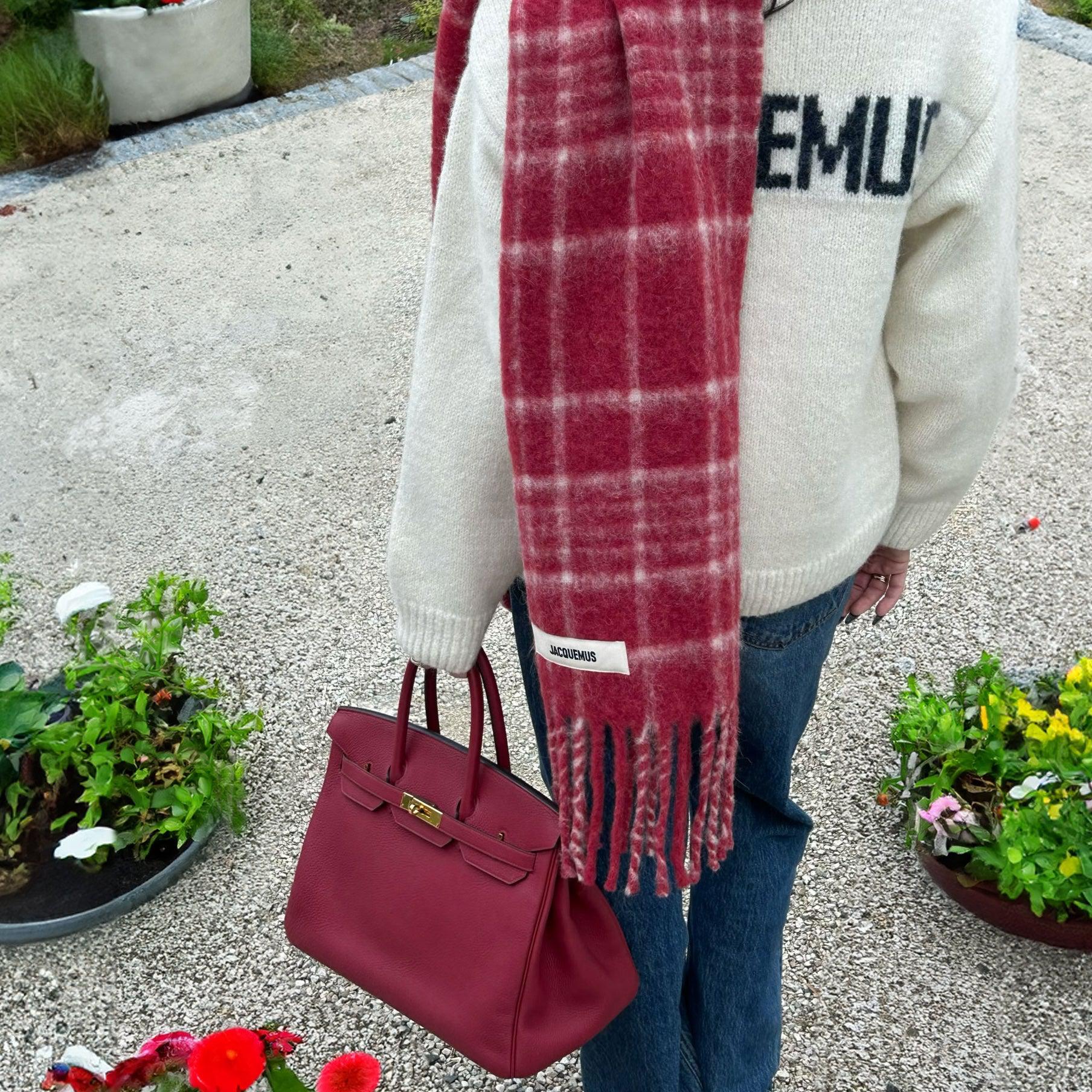 Hermès Birkin 35 Rouge Grenat Togo Gold Hardware