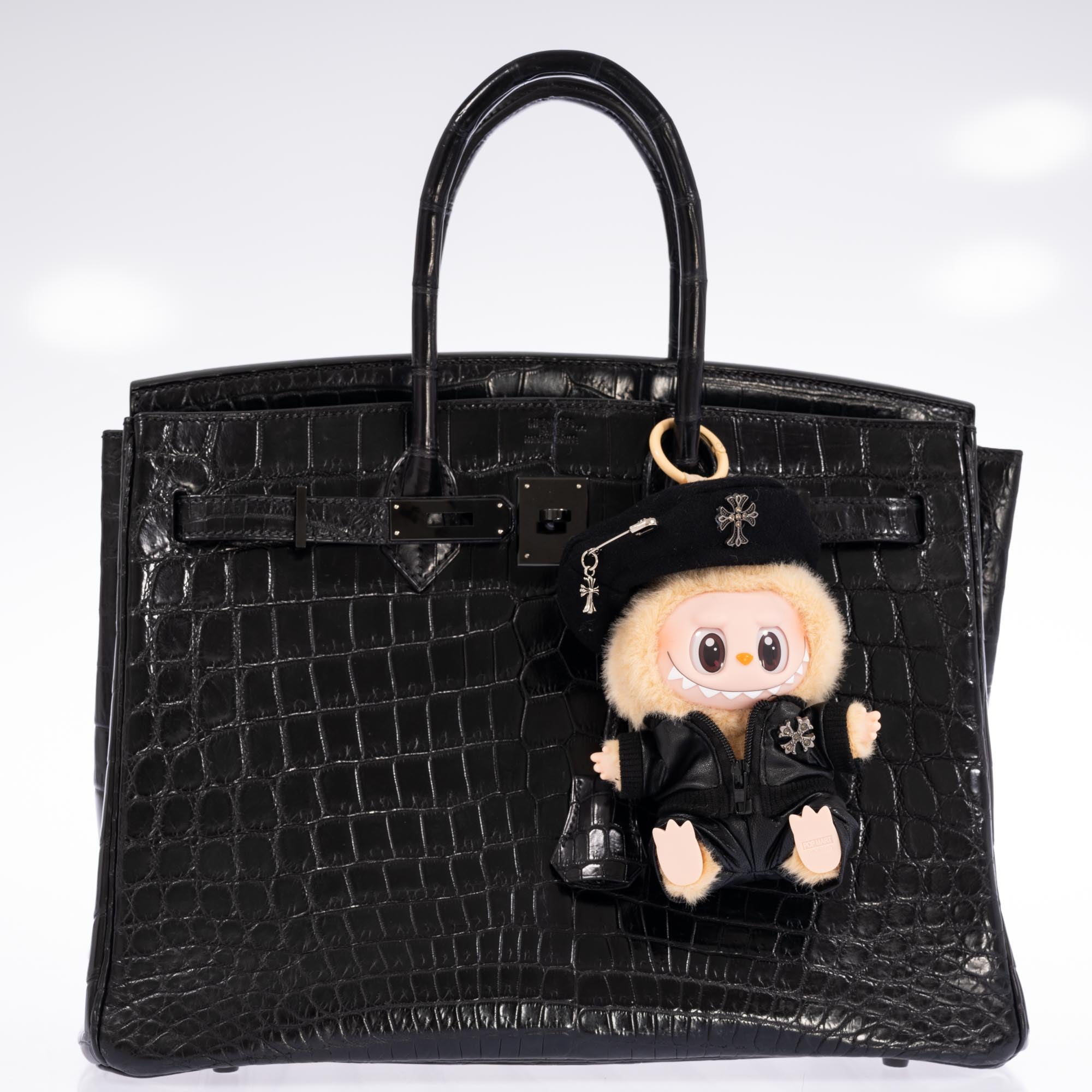 Hermès Birkin 35 SO BLACK Matte Niloticus Crocodile PVD Hardware