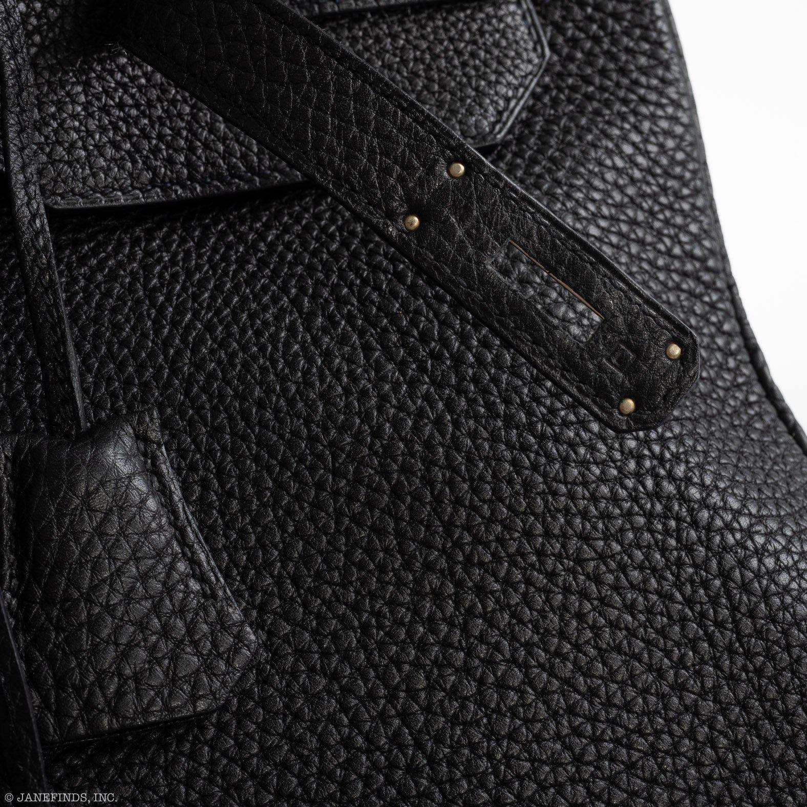 Hermès Birkin 40 Black Togo leather Palladium Hardware