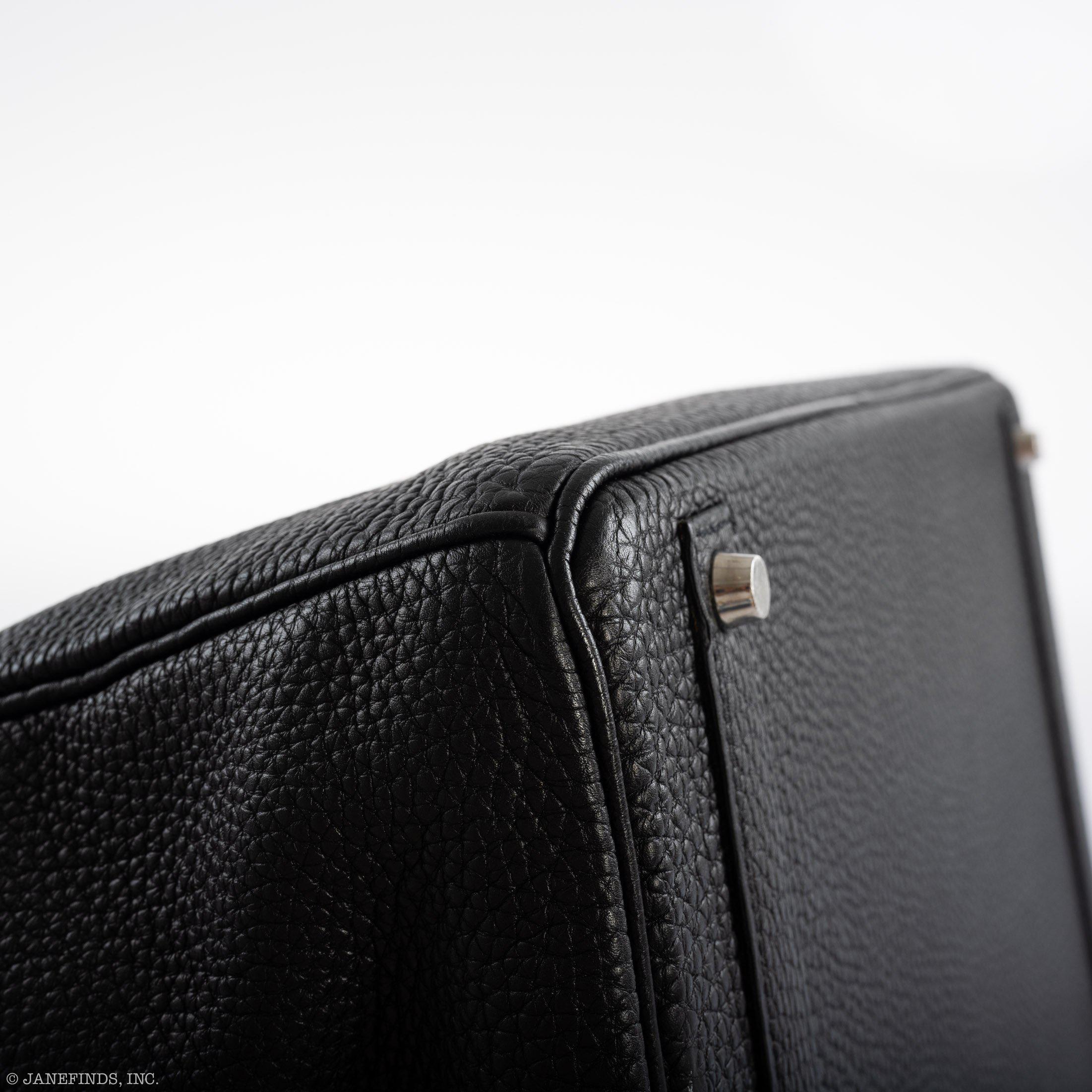 Hermès Birkin 40 Black Togo leather Palladium Hardware