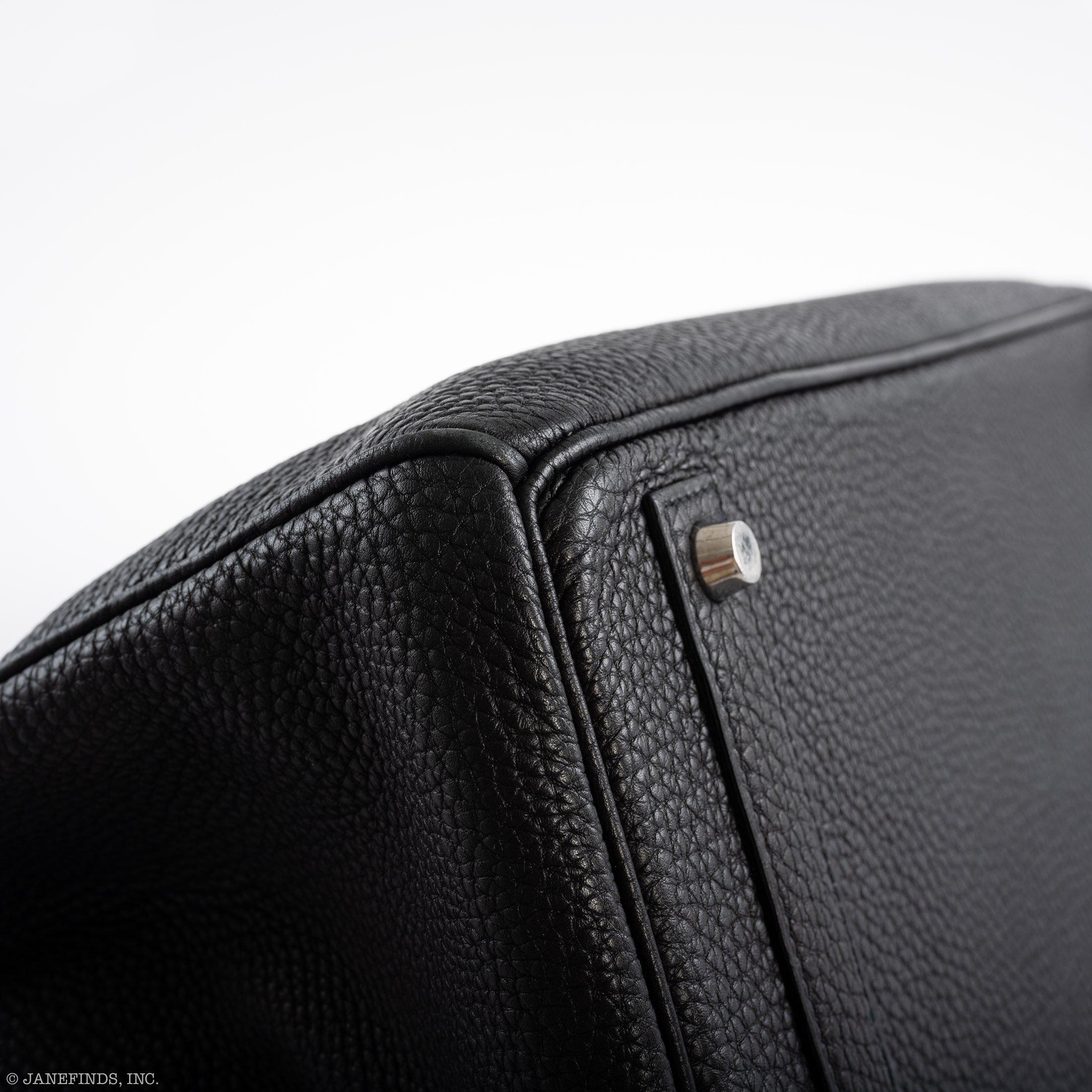 Hermès Birkin 40 Black Togo leather Palladium Hardware