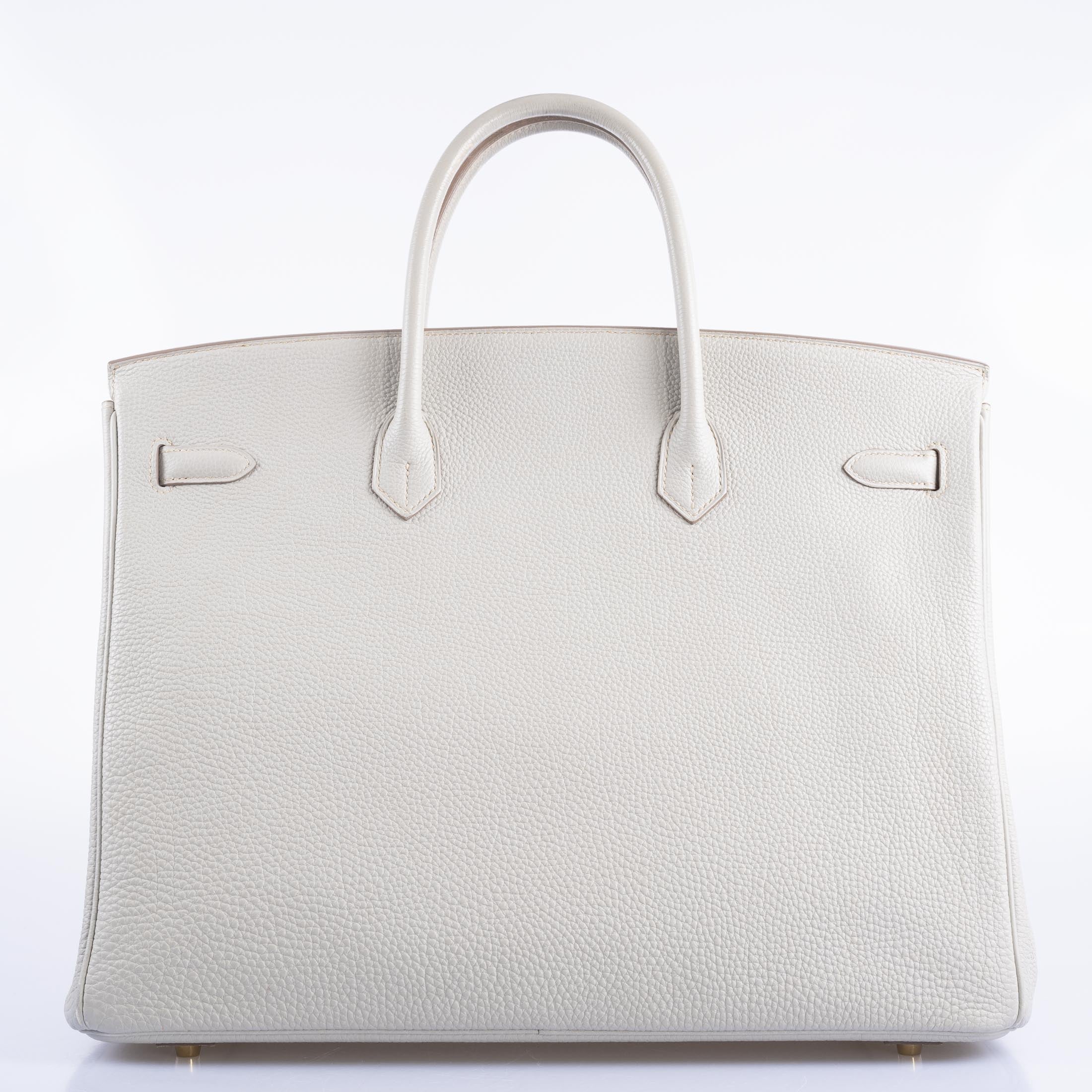 Hermès Birkin 40 Gris Perle Togo Gold Hardware