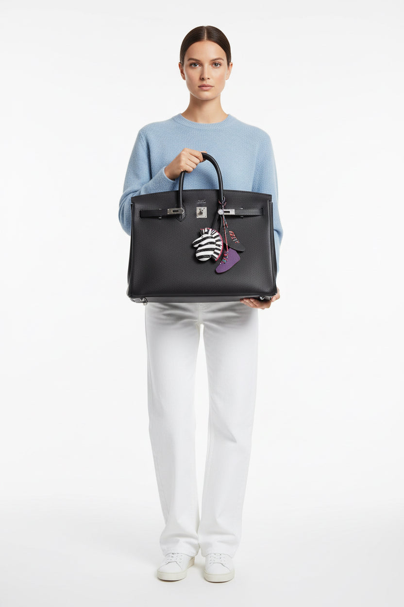 Hermès Birkin 40 Sellier Noir Vache Hunter Palladium Hardware