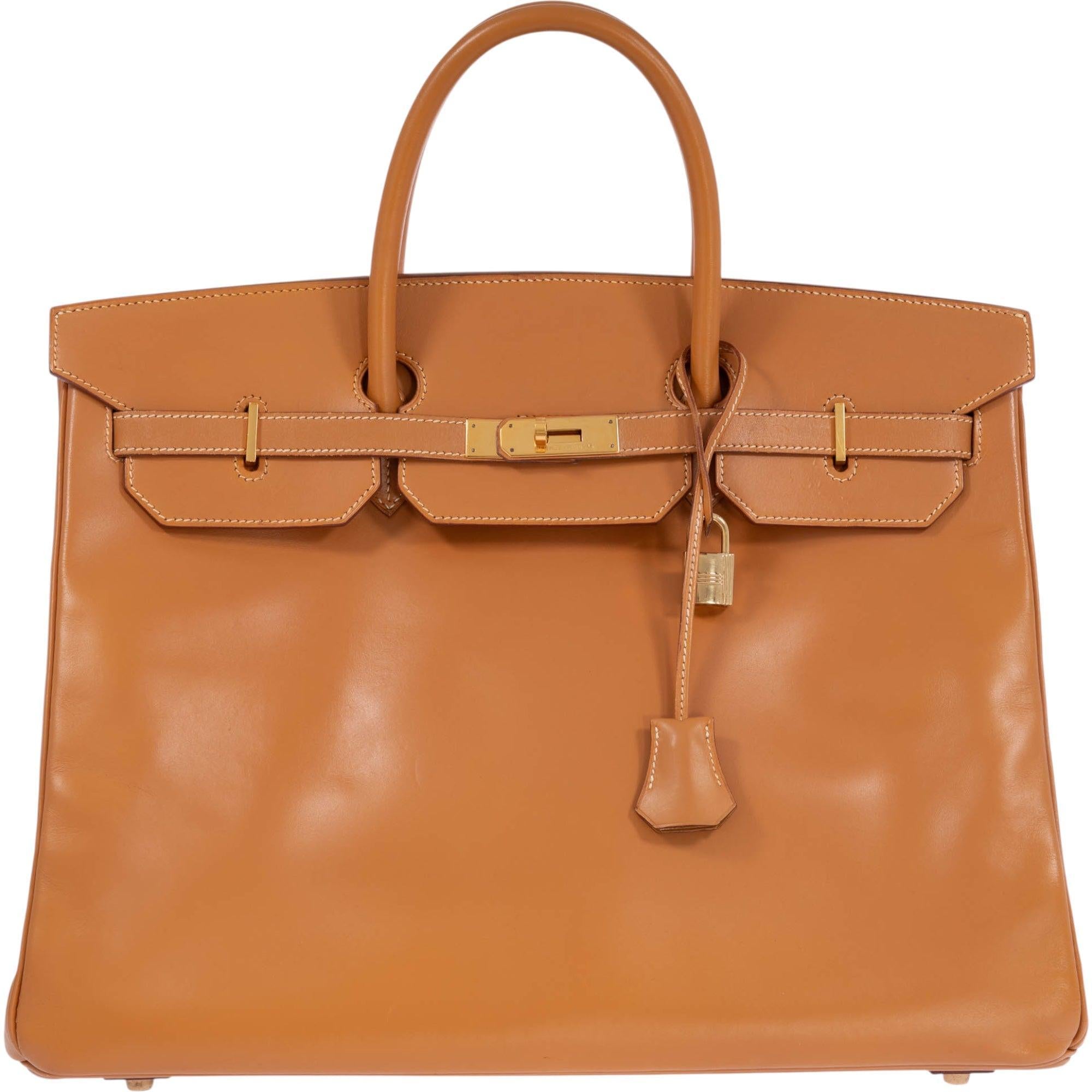 Hermès Birkin 40 Vache Naturelle Gold Hardware