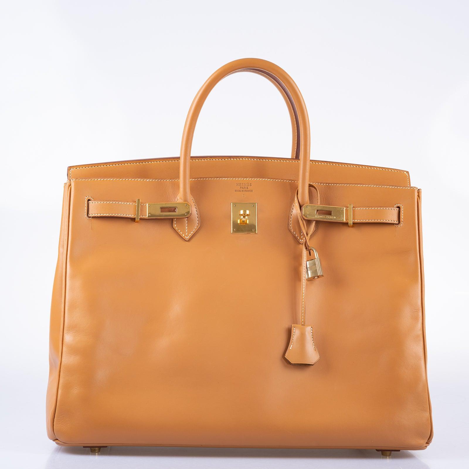 Hermès Birkin 40 Vache Naturelle Palladium Hardware