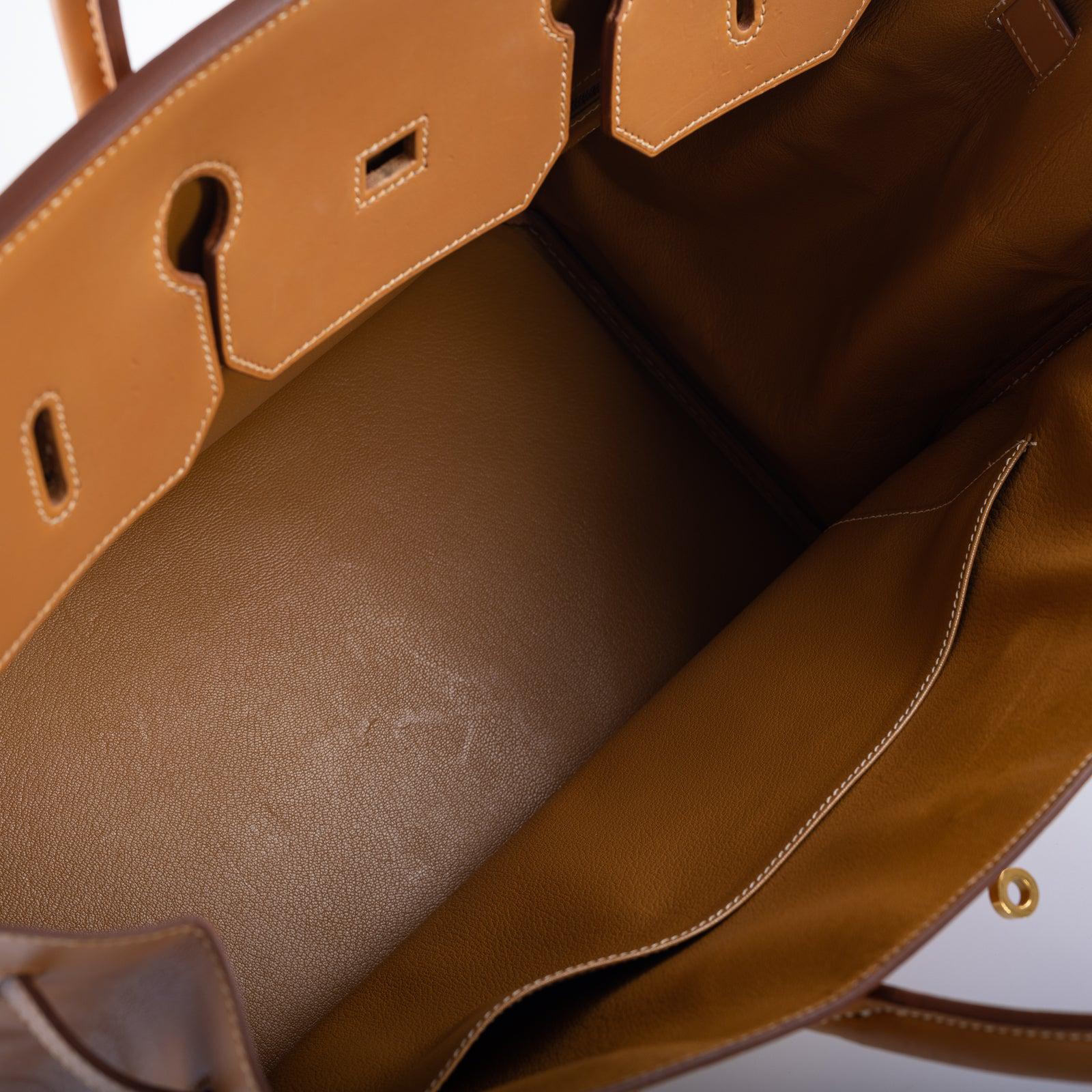 Hermès Birkin 40 Vache Naturelle Palladium Hardware