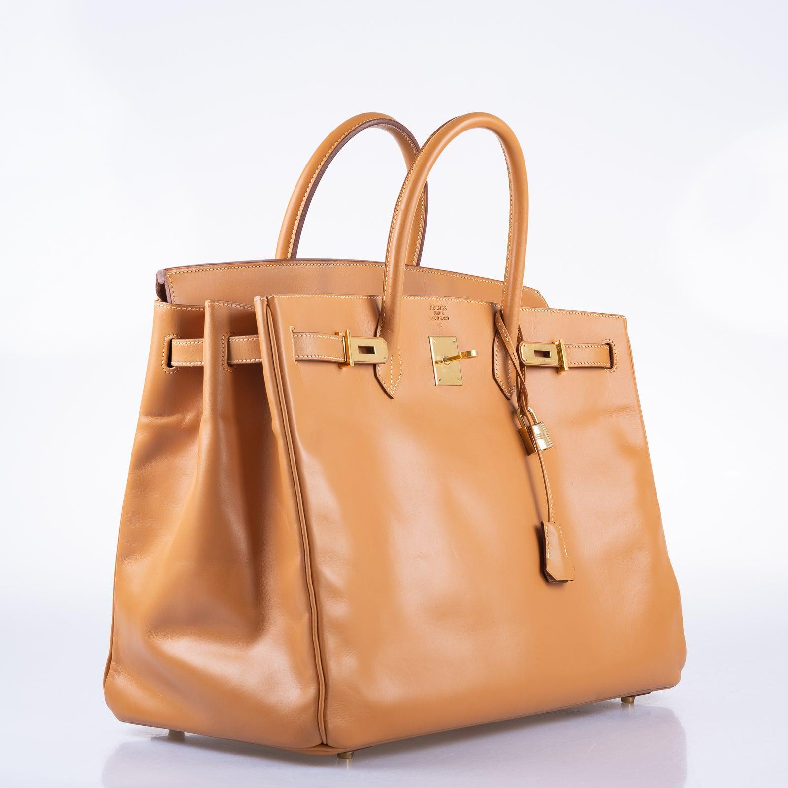 Hermès Birkin 40 Vache Naturelle Palladium Hardware