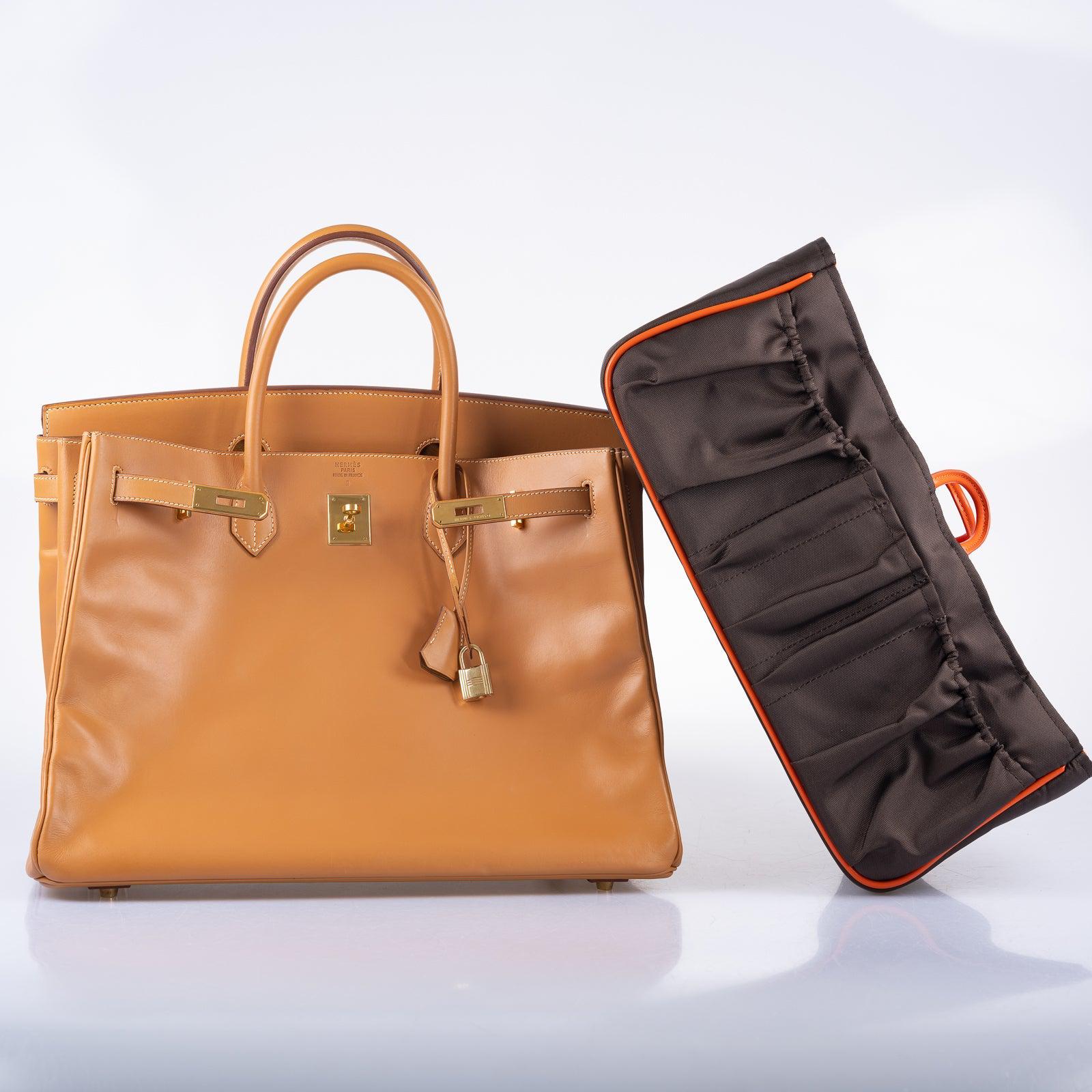 Hermès Birkin 40 Vache Naturelle Palladium Hardware