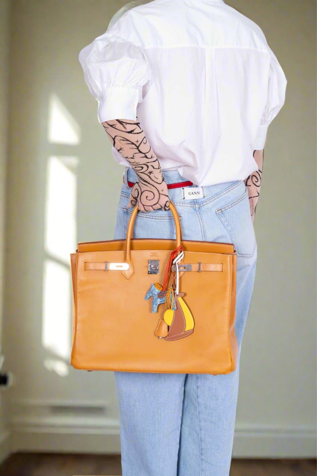 Hermès Birkin 40 Vache Naturelle Palladium Hardware