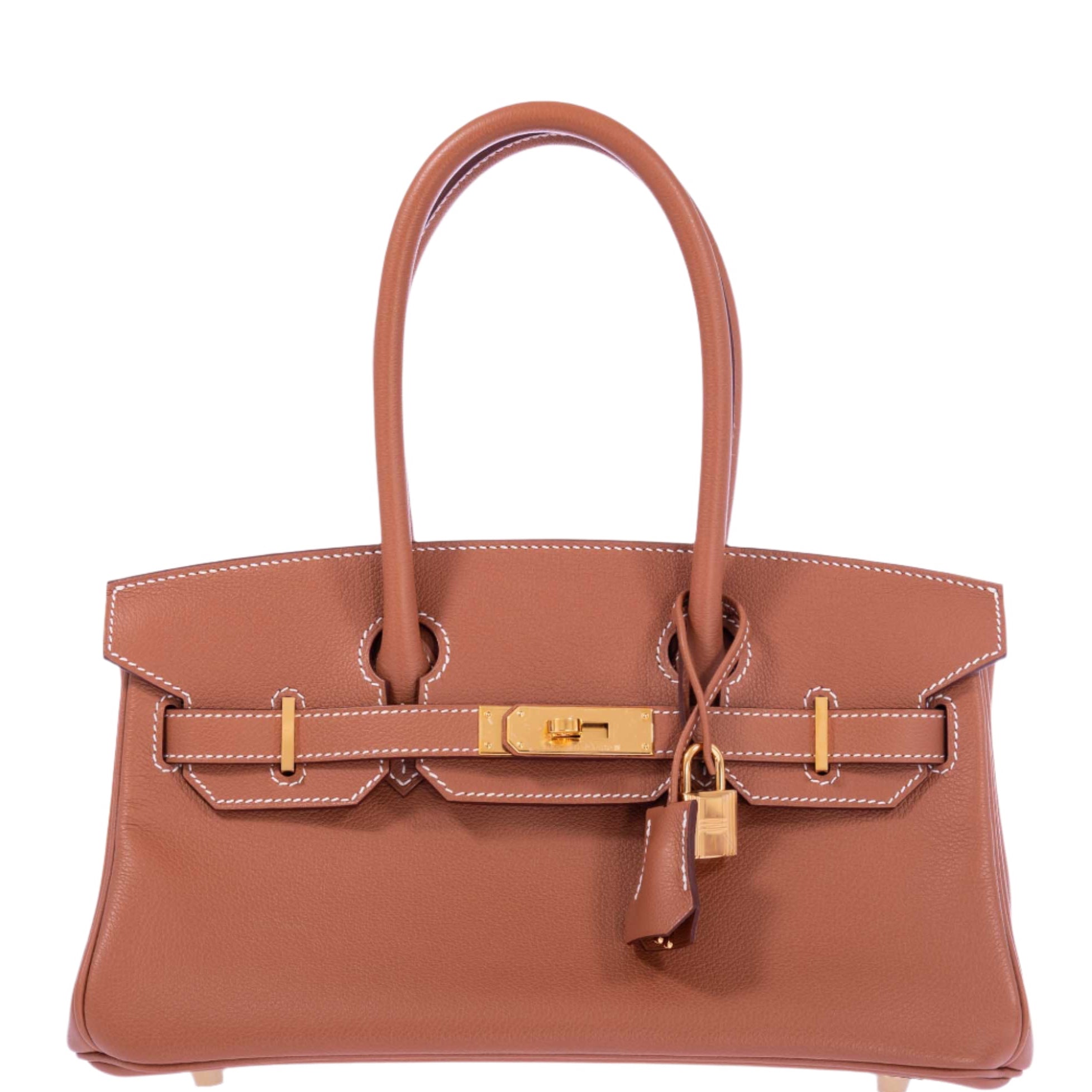 Hermès Birkin Shoulder Light 29 Gold Evercolor Gold Hardware