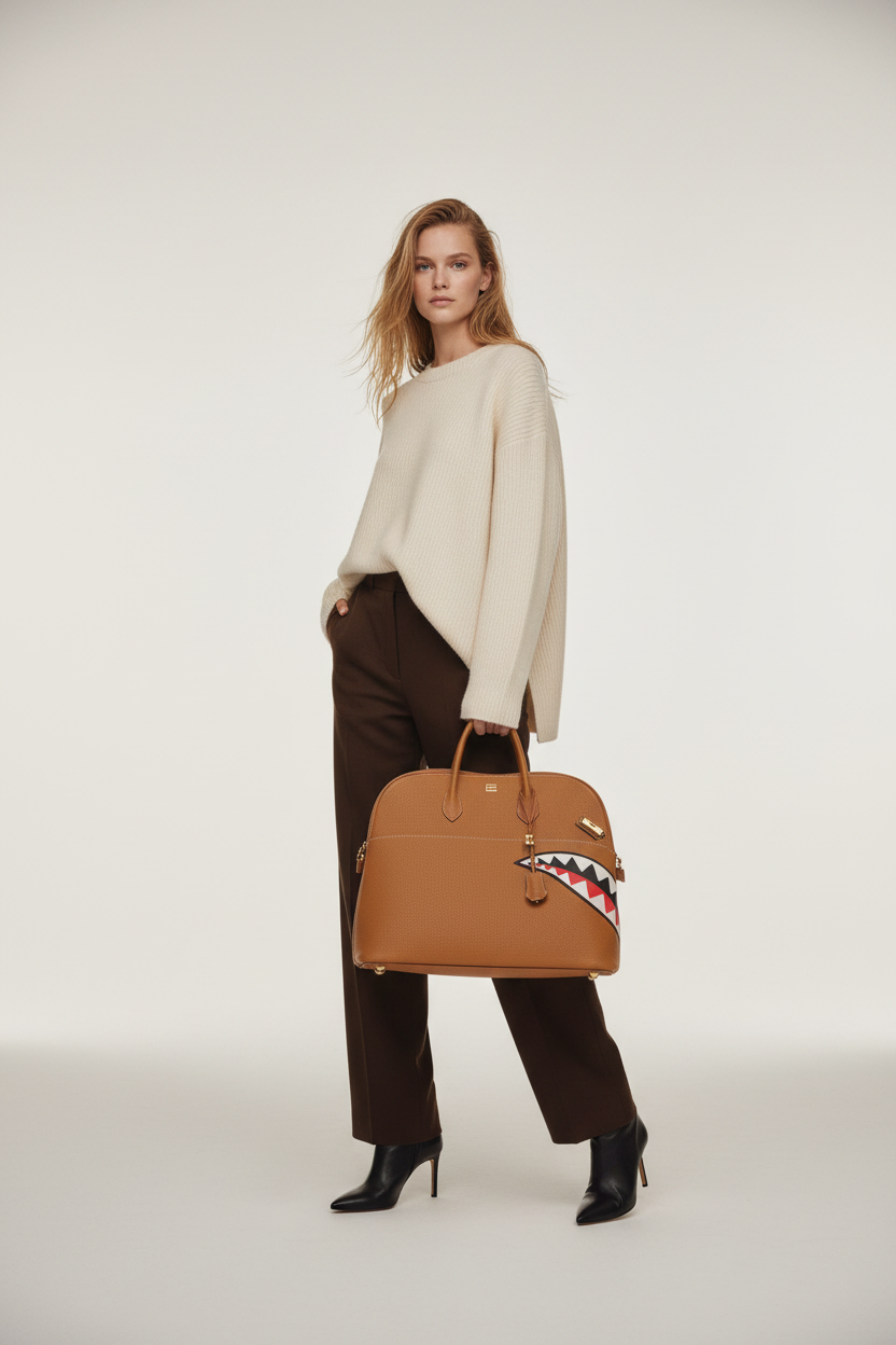 Hermès Bolide 45 Shark Limited Edition Gold Togo Palladium Hardware