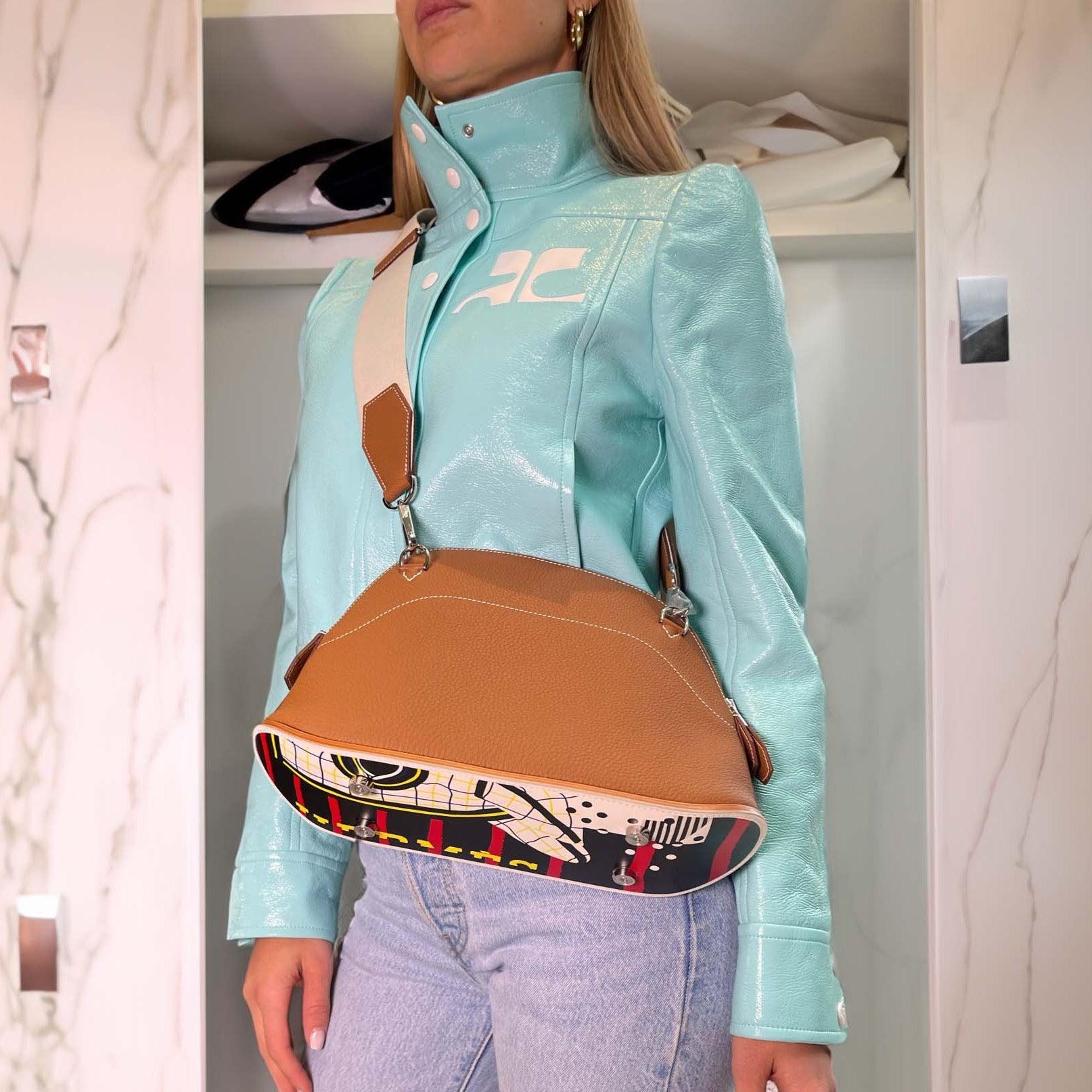 Hermes Bolide Skate 31 Bag In Gold, Togo Leather – Found Fashion