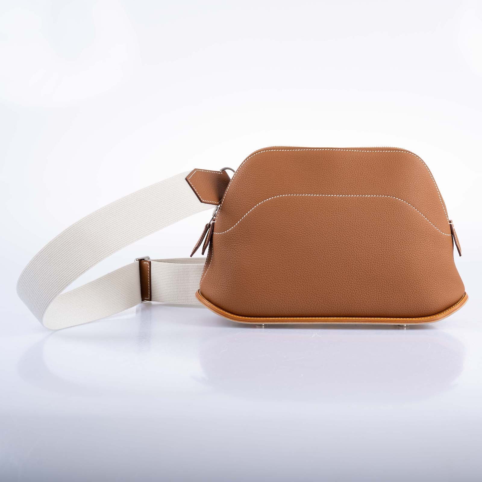 Hermès Bolide Skateboard 31 Gold Togo Printed Swift Palladium Hardware