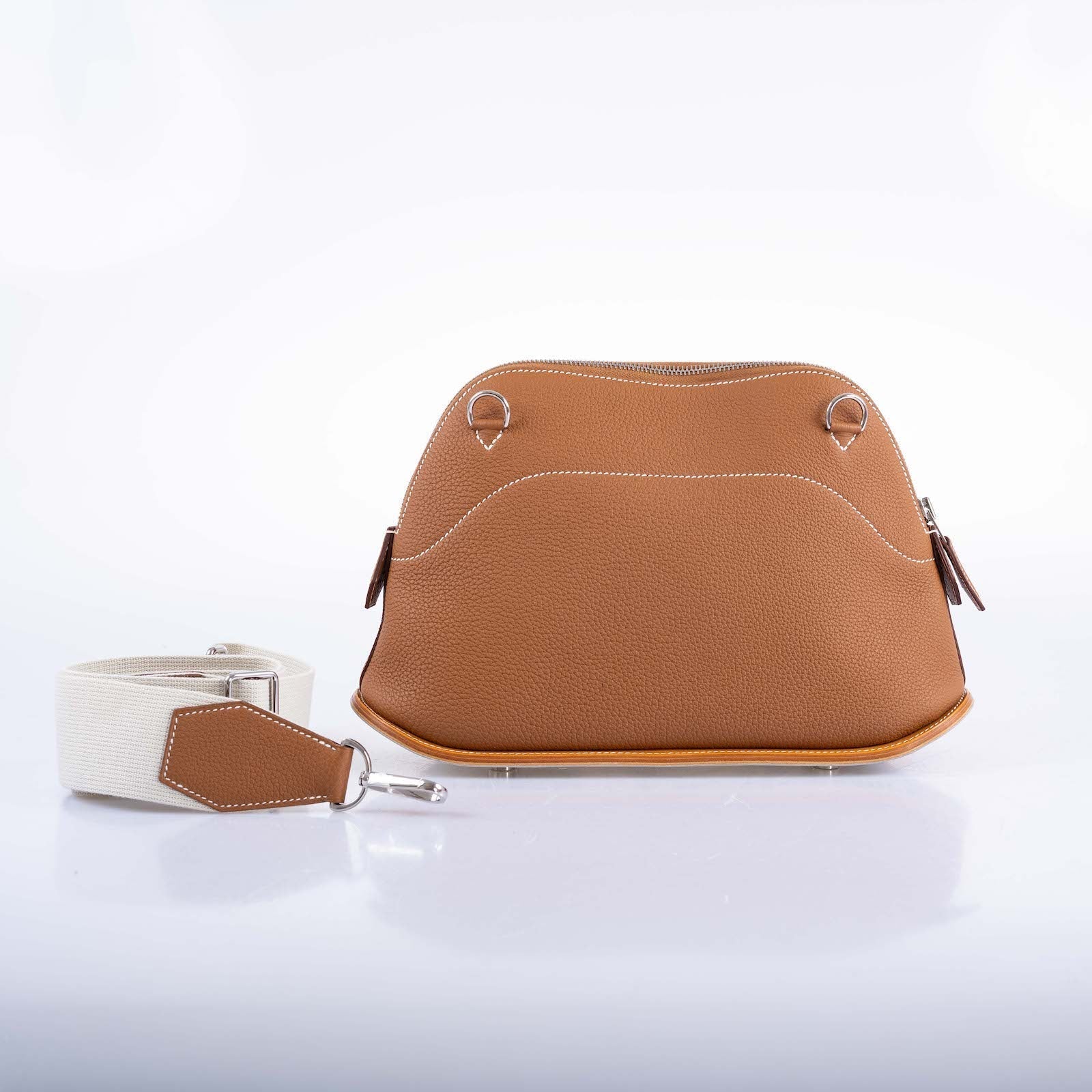 Hermès Bolide Skateboard 31 Gold Togo Printed Swift Palladium Hardware