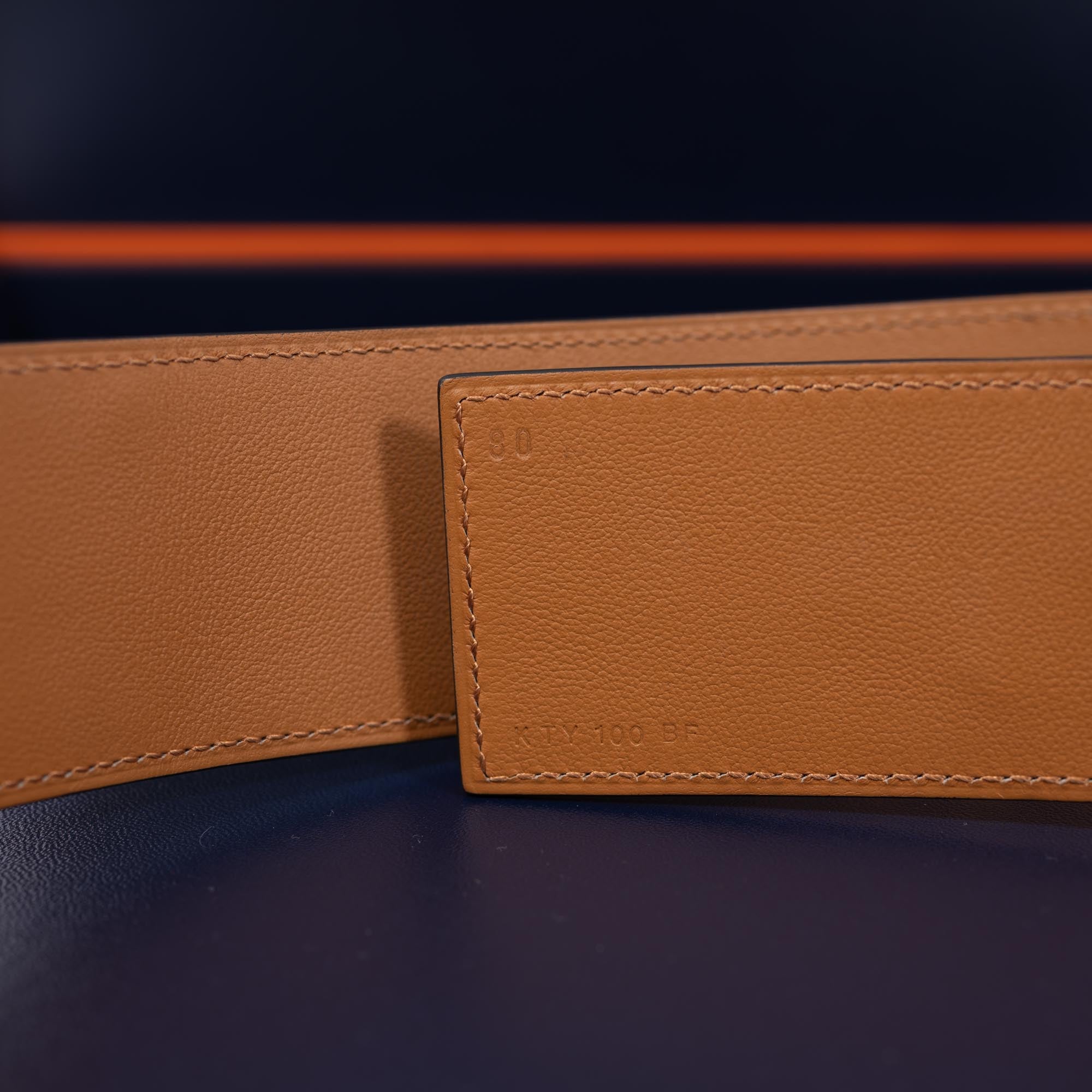 Hermès Collier de Chien Belt Faubourg en Fête Porosus Crocodile Size 80 Palladium Hardware