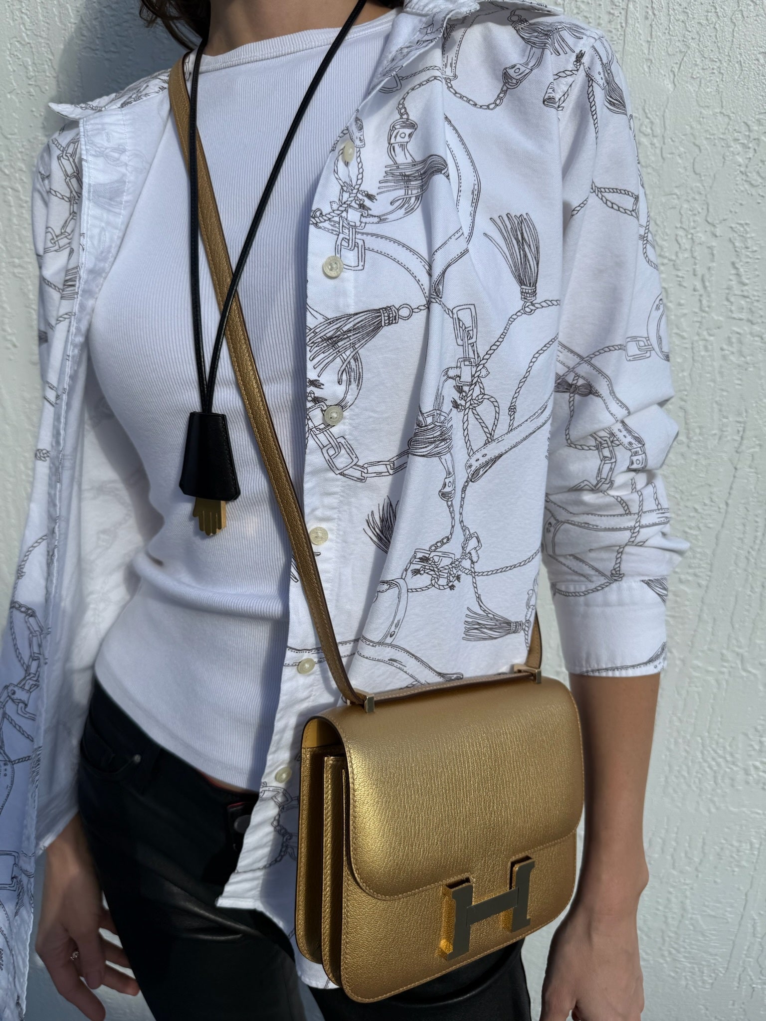 Hermès Constance 18 Doré Chèvre Chamkila Permabrass Hardware