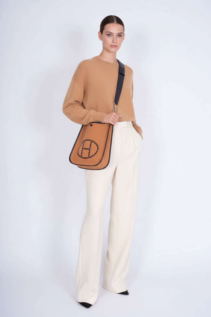 Hermès Evelyne 29 Officer Two-Tone Dune and Cassis