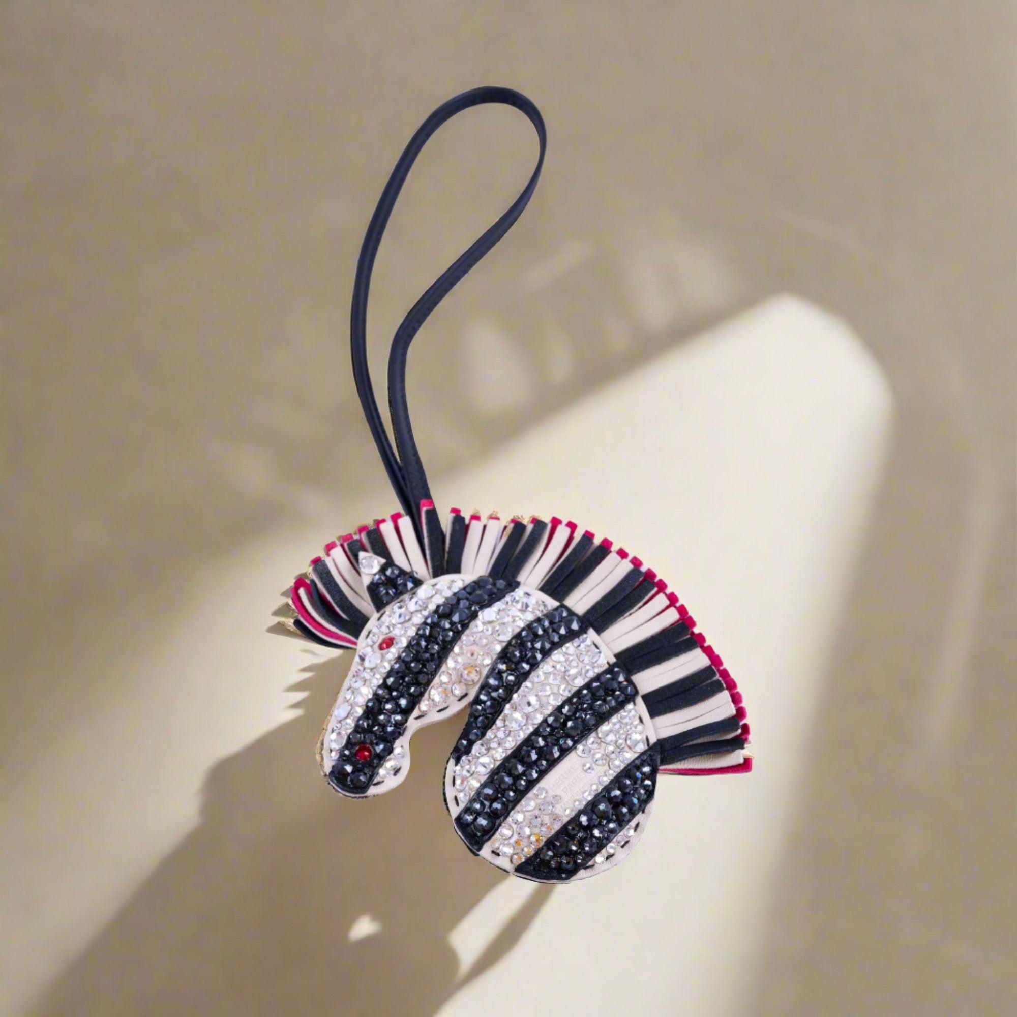 Hermès Geegee Savanna Charm Custom Swarovski
