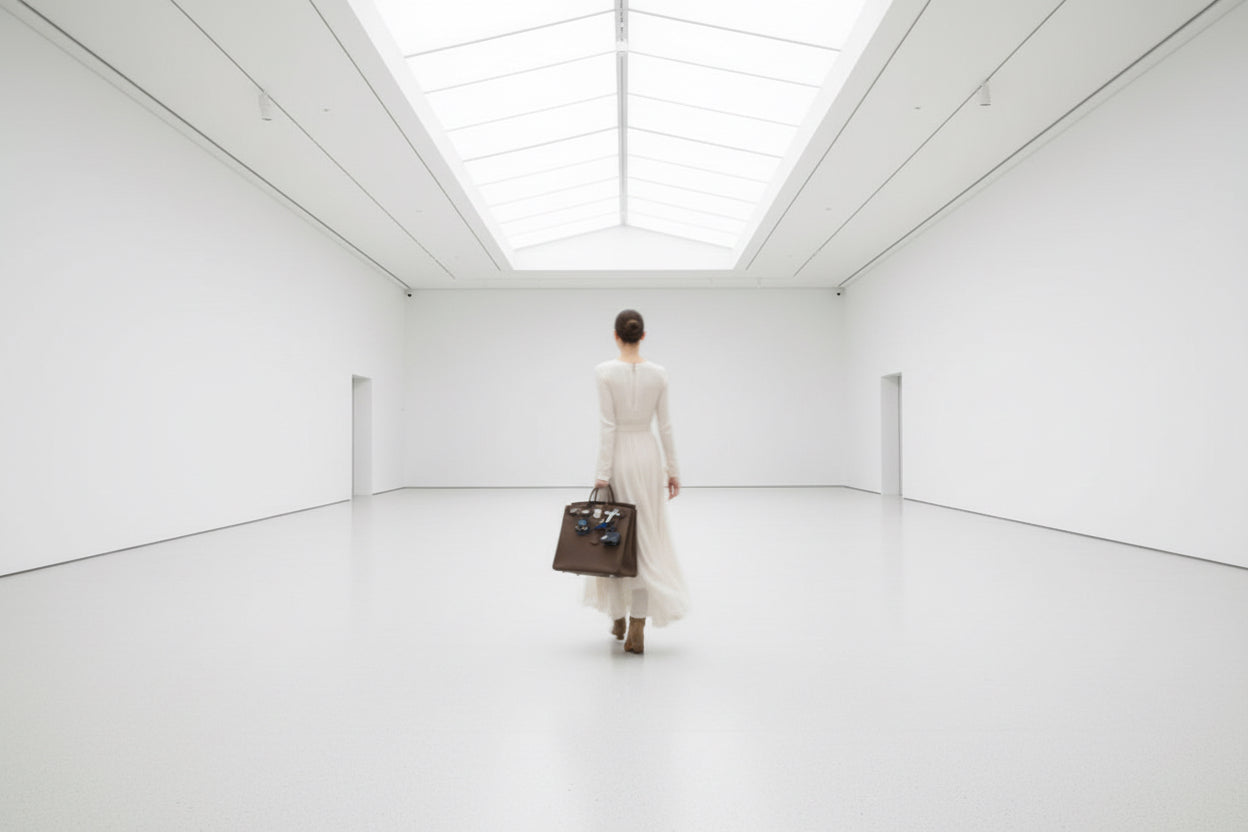 Hermès HAC 40 Black Togo with Palladium Hardware