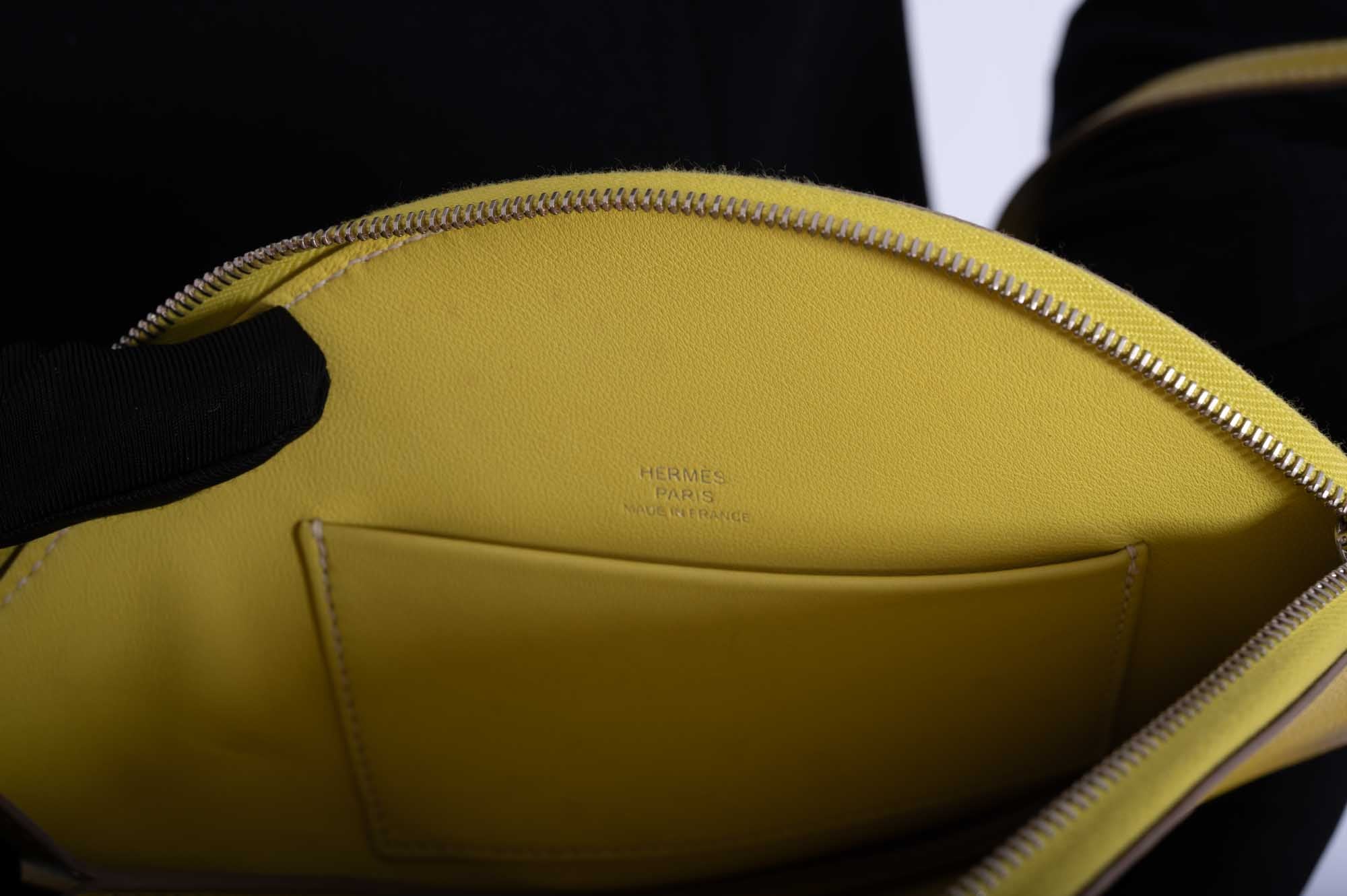 Hermès Hermail Tutti-Frutti Pomme Bag Lemon