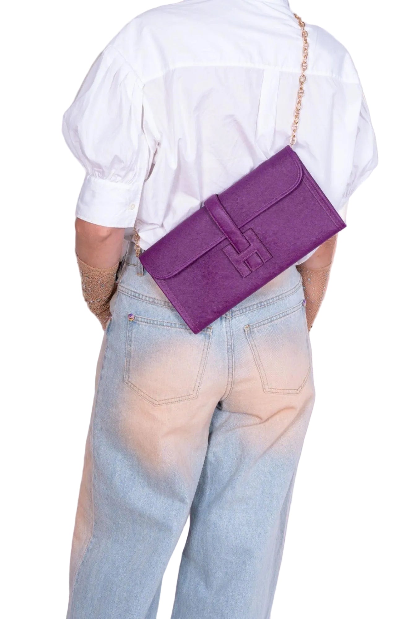 Hermès Jige Elan 29 Anemone Epsom